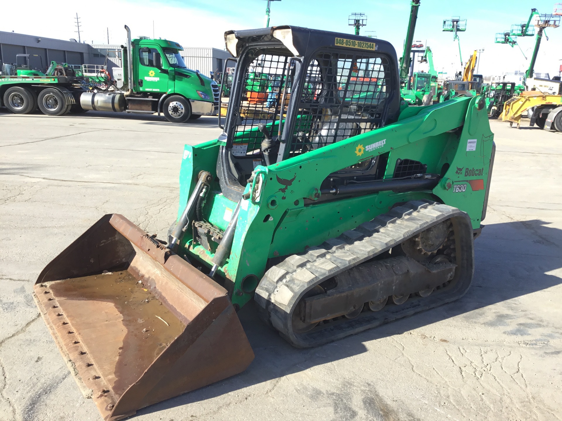 2017 Bobcat T630 Compact Track Loader