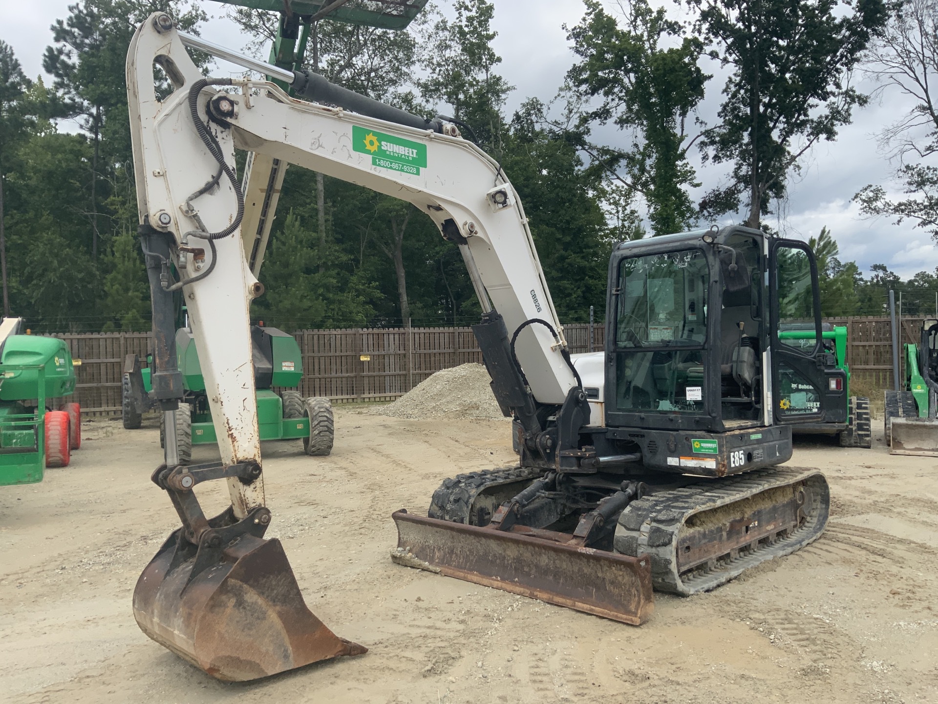 2014 Bobcat E85M Mini Excavator