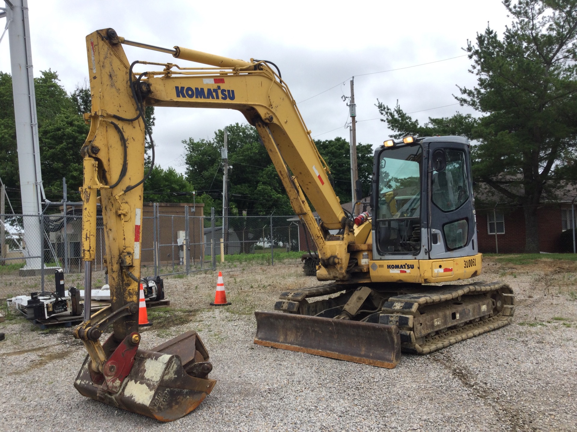 2007 Komatsu PC78MR-6 Tracked Excavator