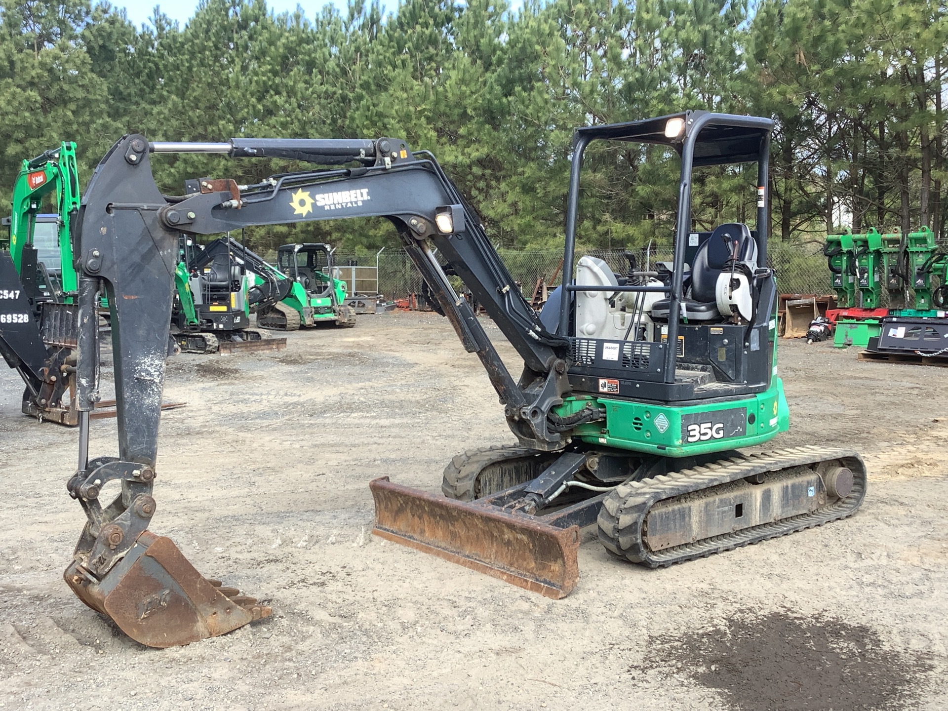 2016 John Deere 35G Mini Excavator