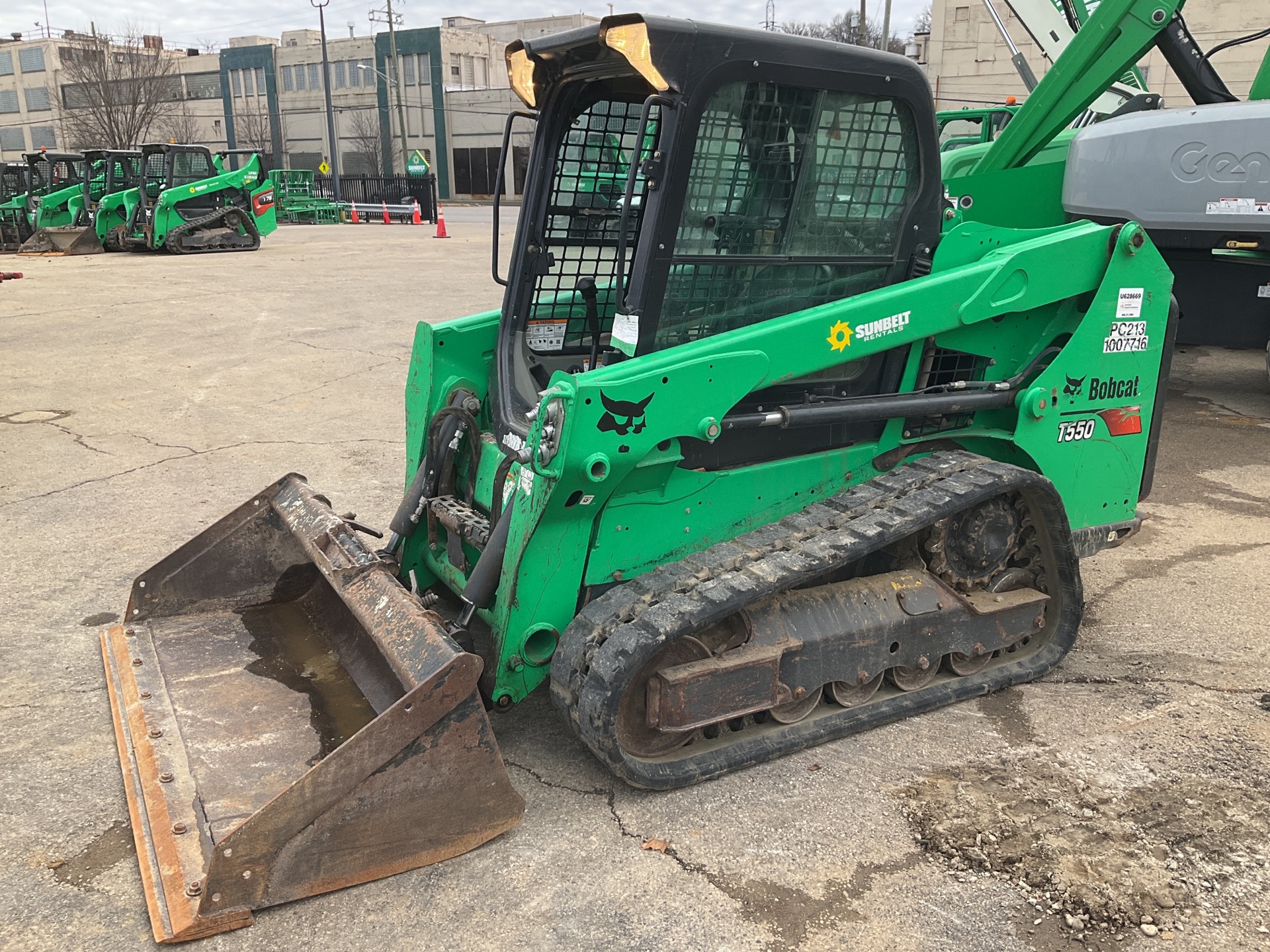 2017 Bobcat T550 Compact Track Loader