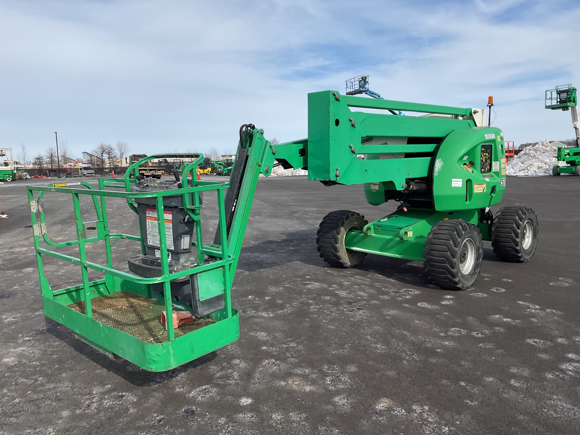 2012 JLG 450AJ 4WD Diesel Articulating Boom Lift