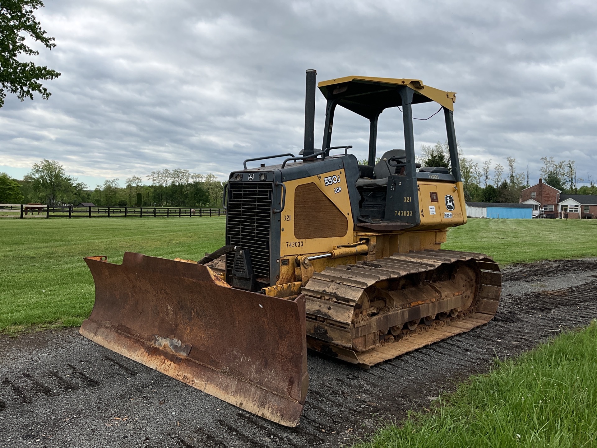 2005 John Deere 550J LGP Crawler Dozer