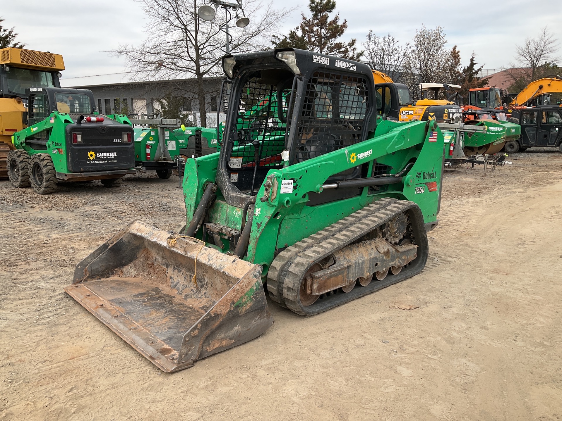 2017 Bobcat T550 Compact Track Loader