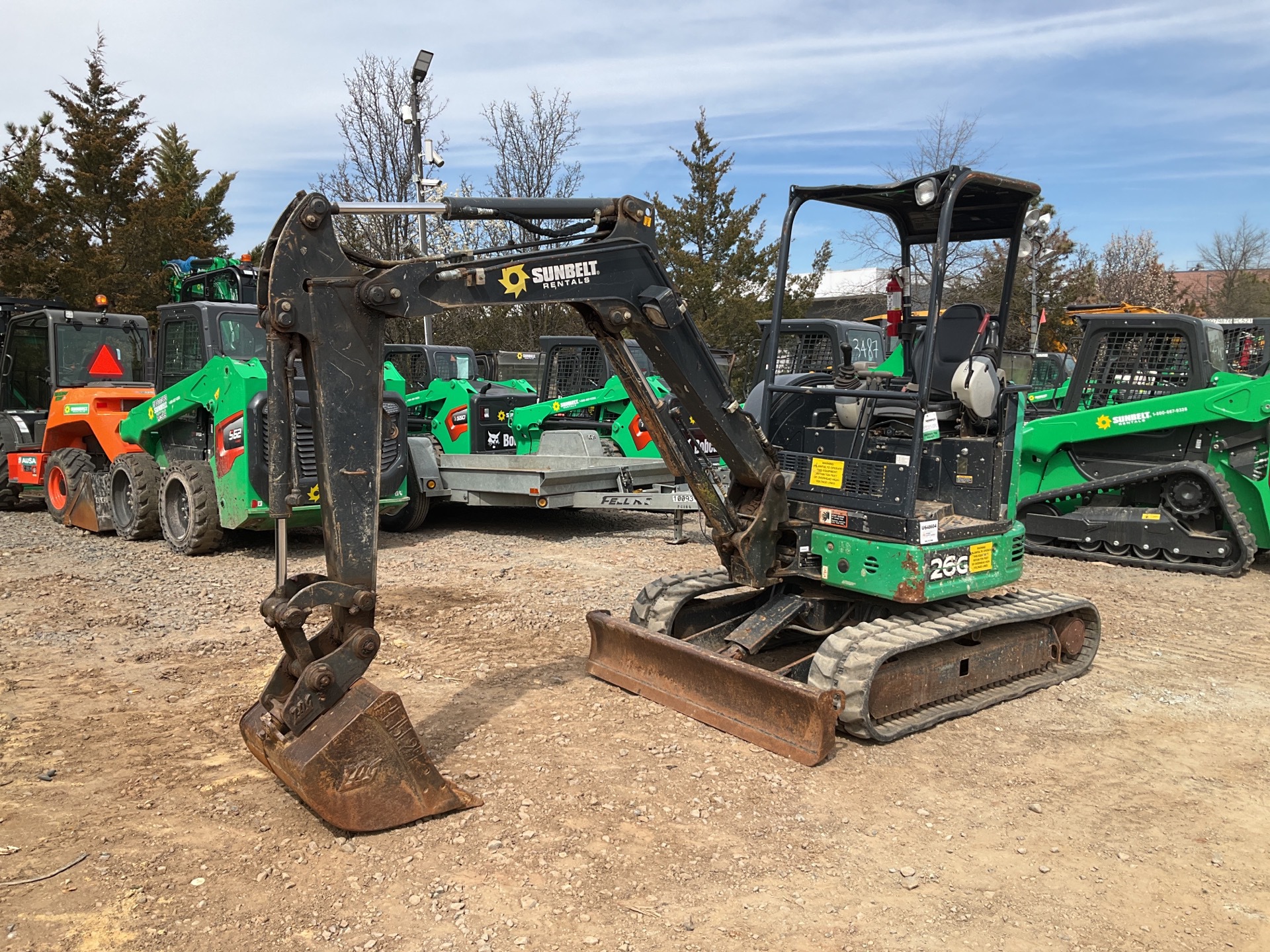 2016 John Deere 26G Mini Excavator