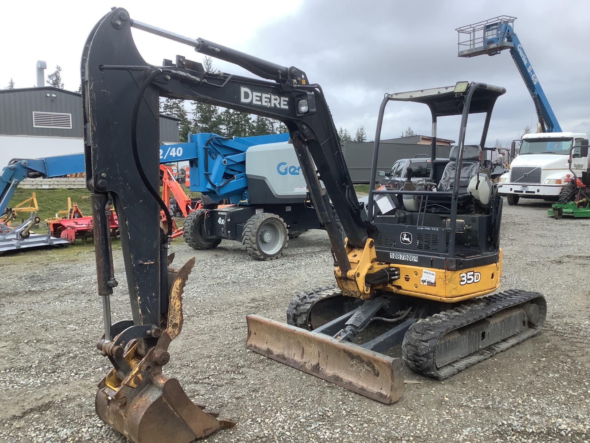 2012 John Deere 35D Mini Excavator