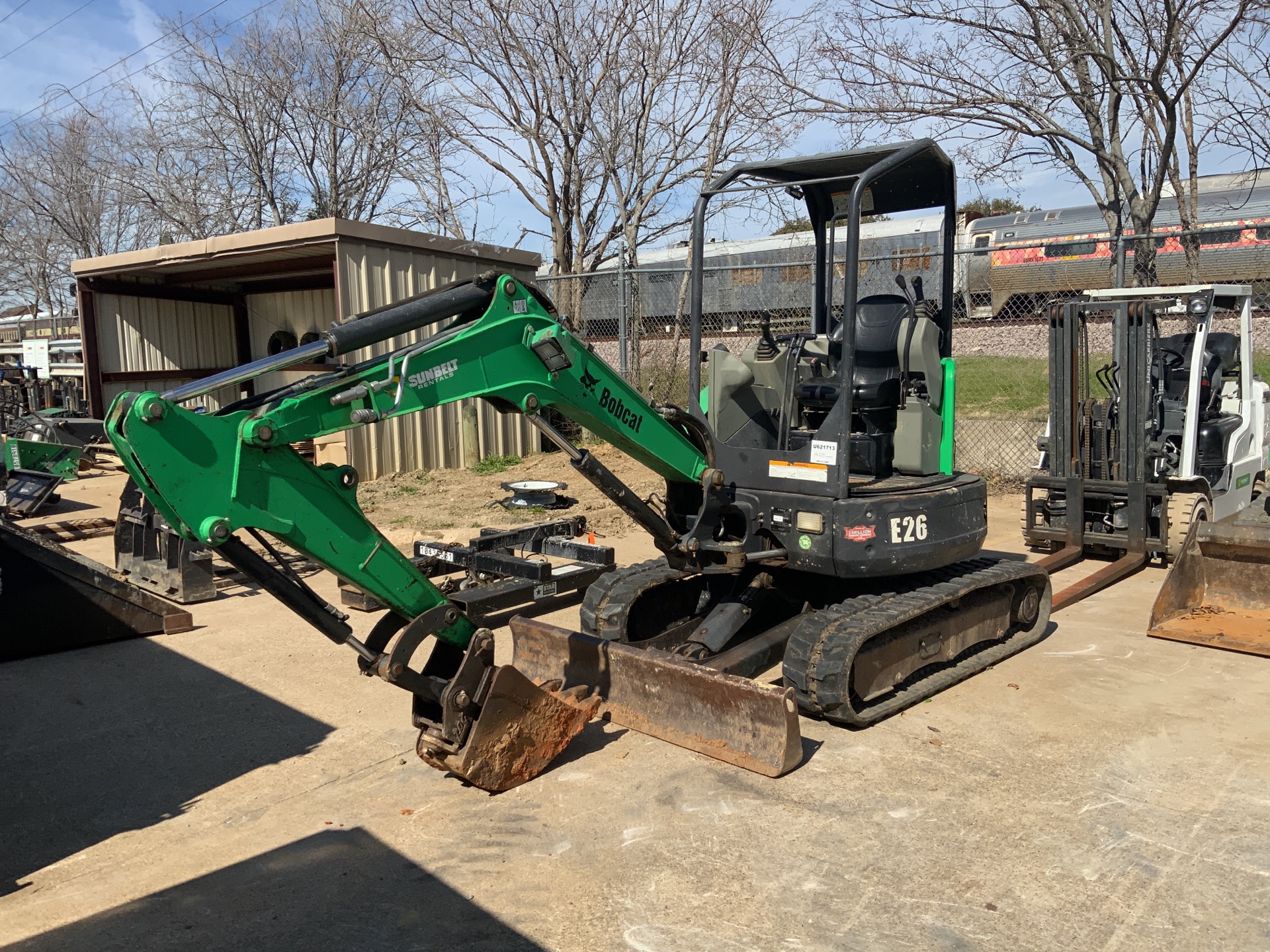 2015 Bobcat E26 Mini Excavator