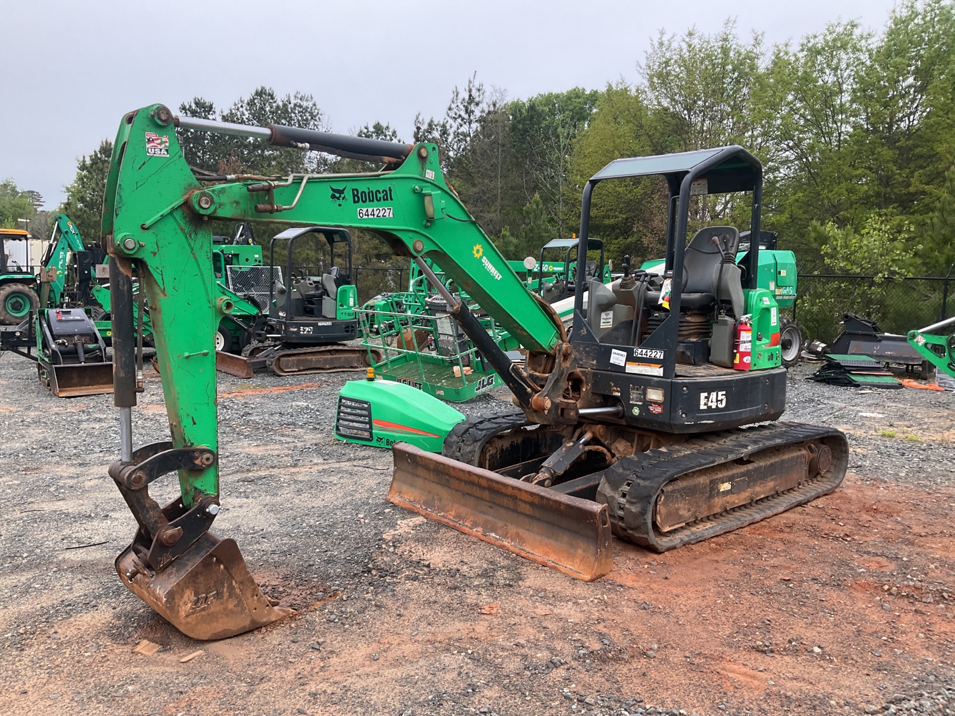 2014 Bobcat E45 Mini Excavator