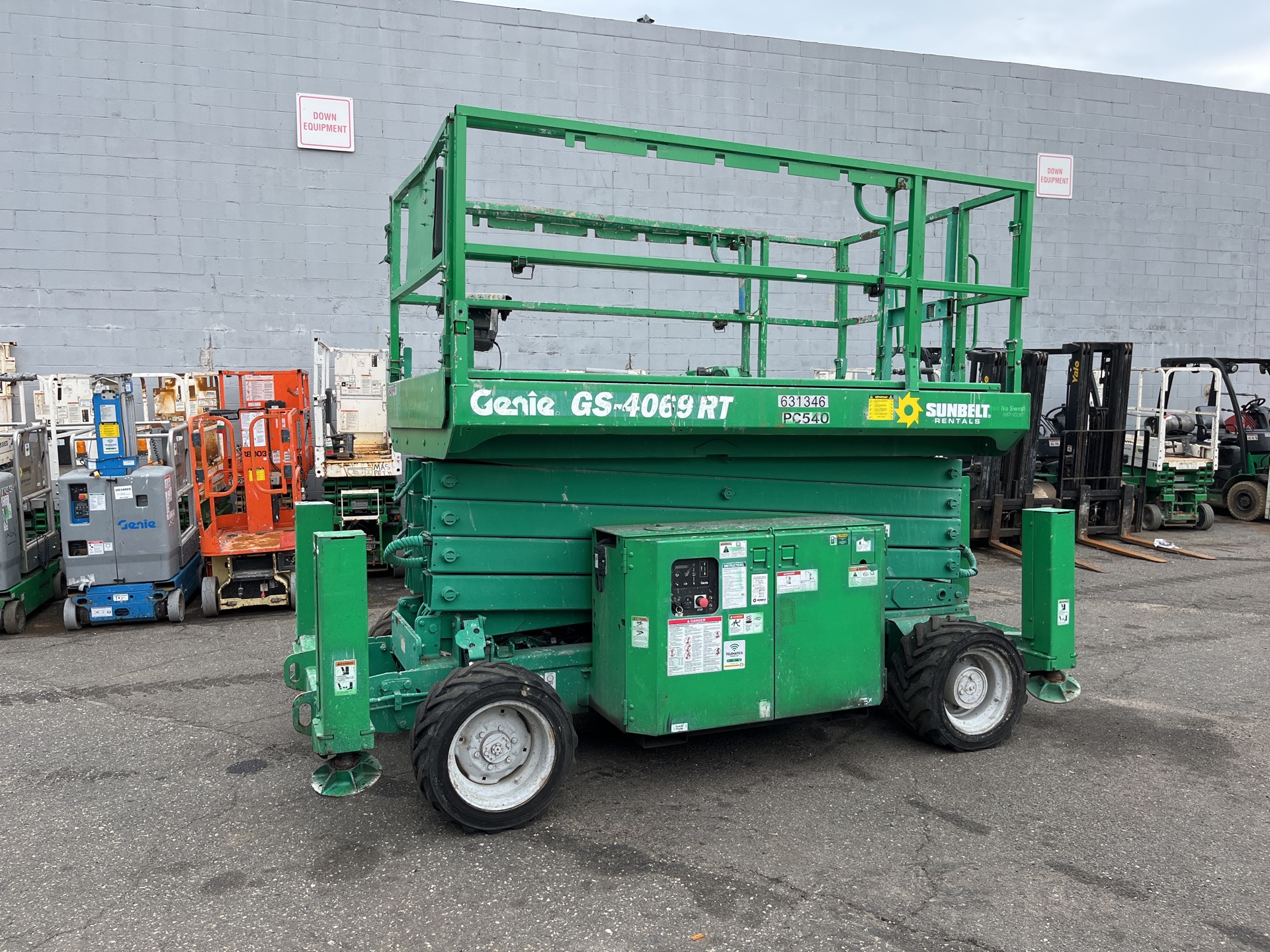 2014 Genie GS-4069RT Diesel 4x4 Scissor Lift