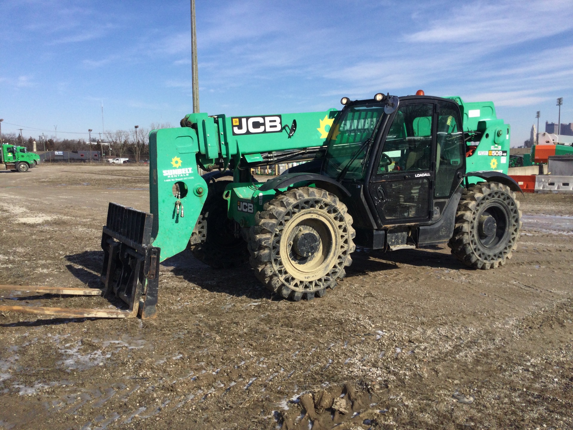 2014 JCB 509-42 Telehandler