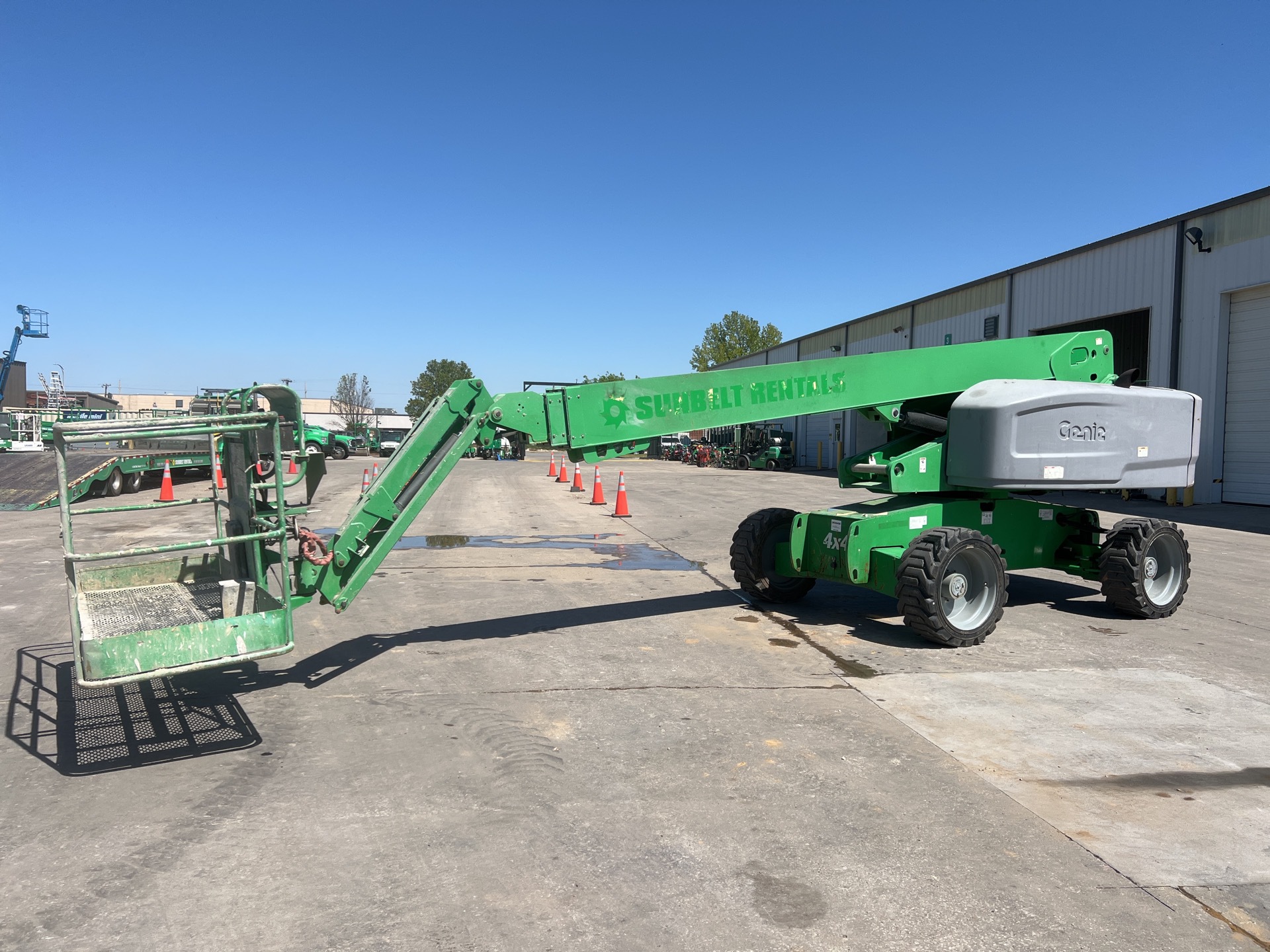 2014 Genie S-65 4WD Diesel Telescopic Boom Lift