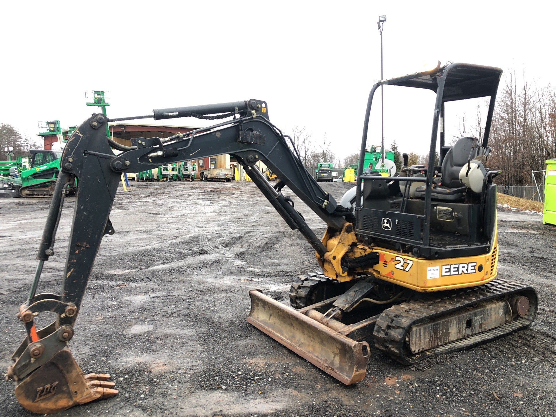 2014 John Deere 27D Mini Excavator