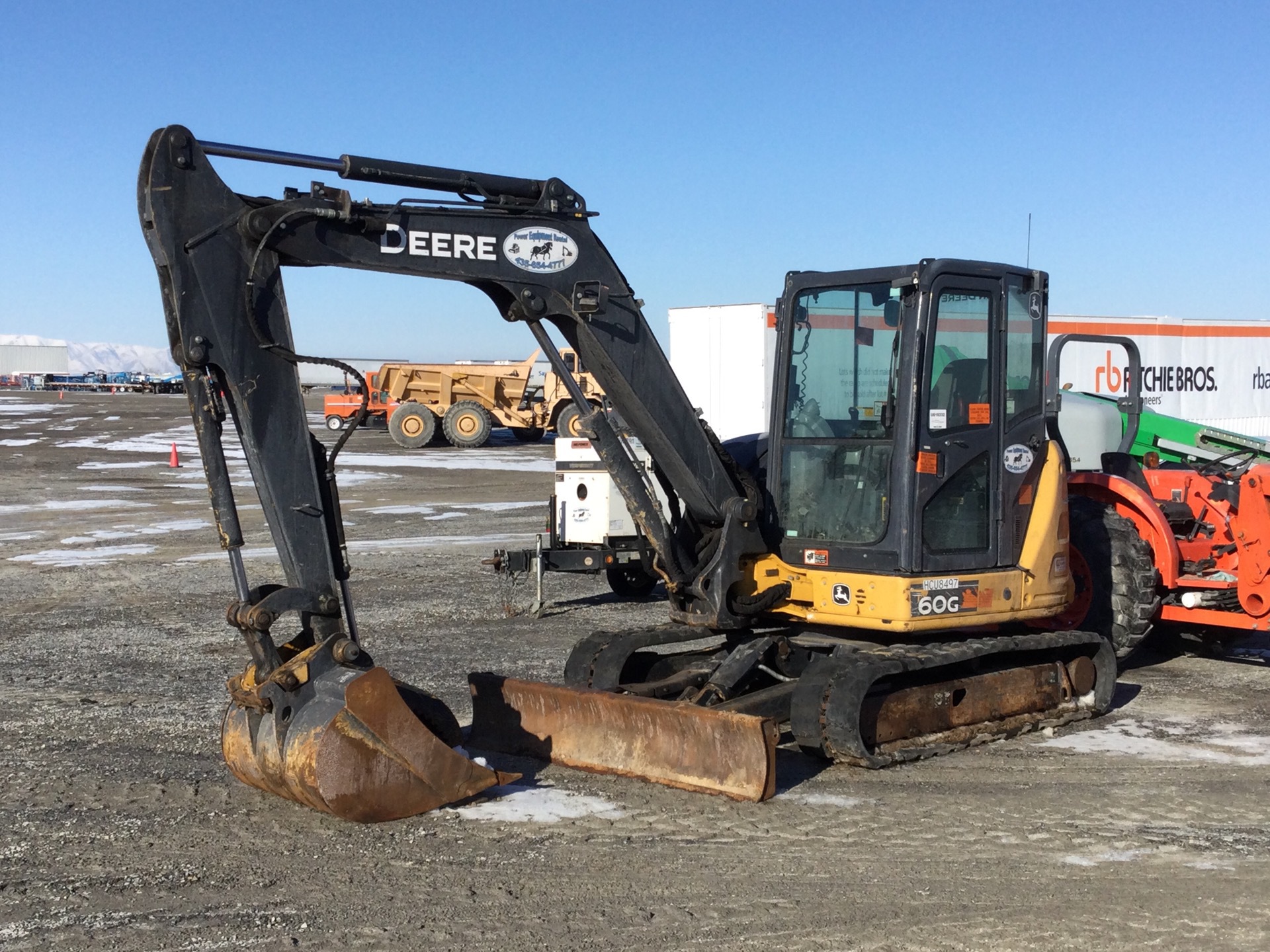 2017 John Deere 60G Mini Excavator