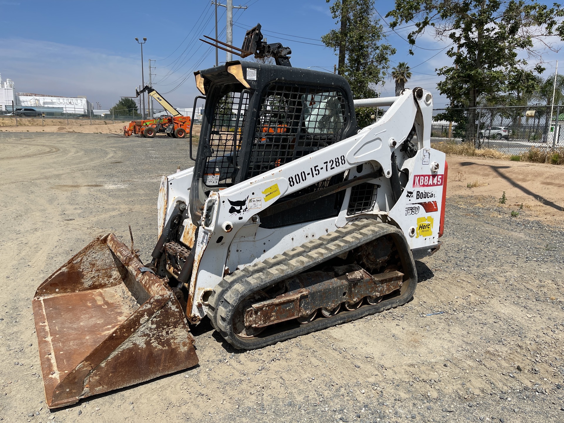 2017 Bobcat T590 Compact Track Loader