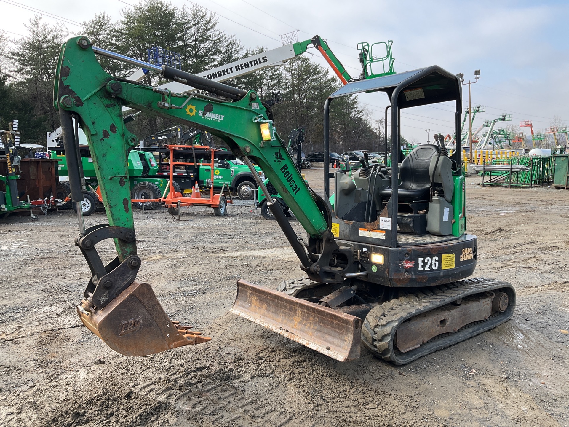 2014 Bobcat E26 G M Mini Excavator