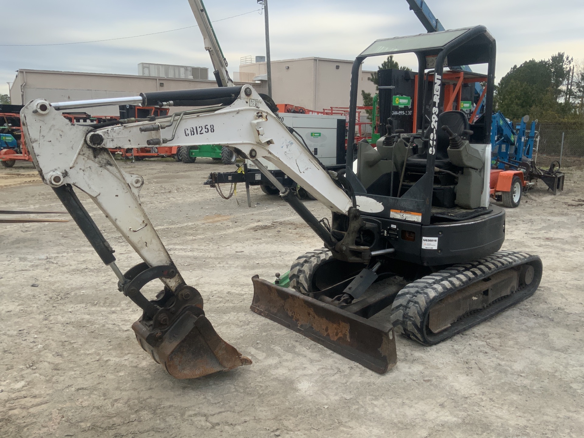 2016 Bobcat E26 Mini Excavator