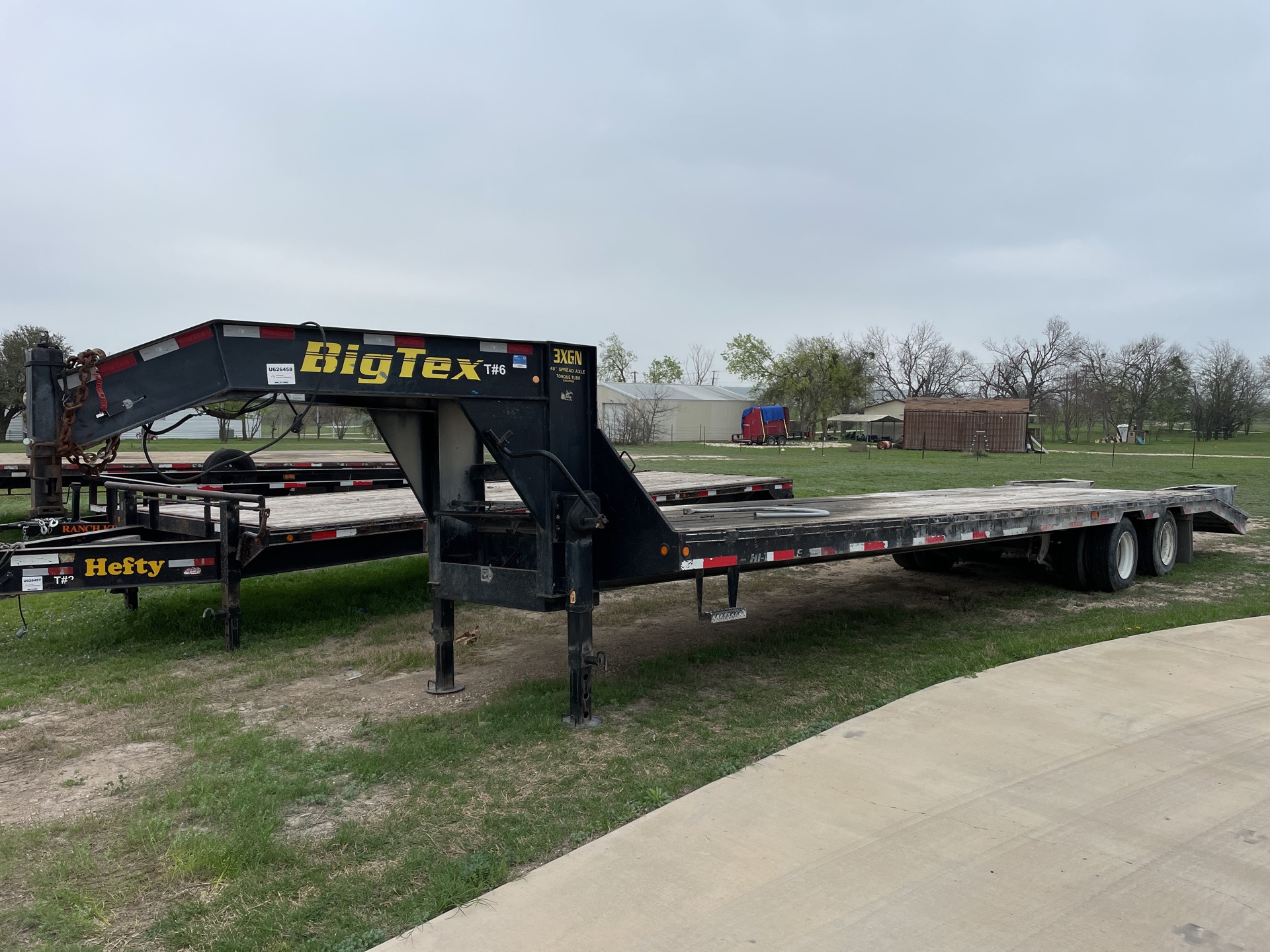 2013 Big Tex 3XGN-30+5 35 ft T/A Gooseneck Equipment Trailer