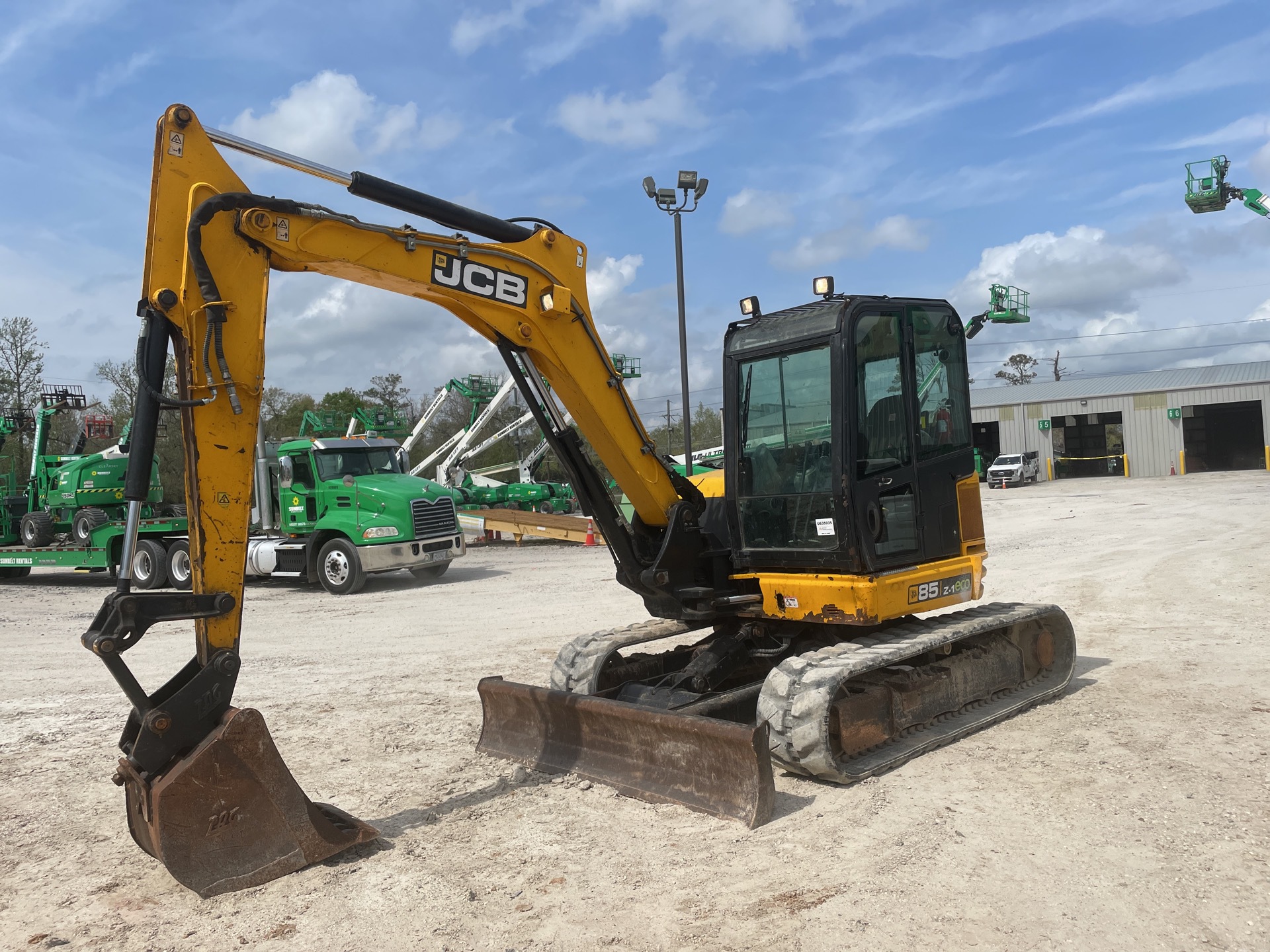 2016 JCB 85Z-1 Eco Mini Excavator