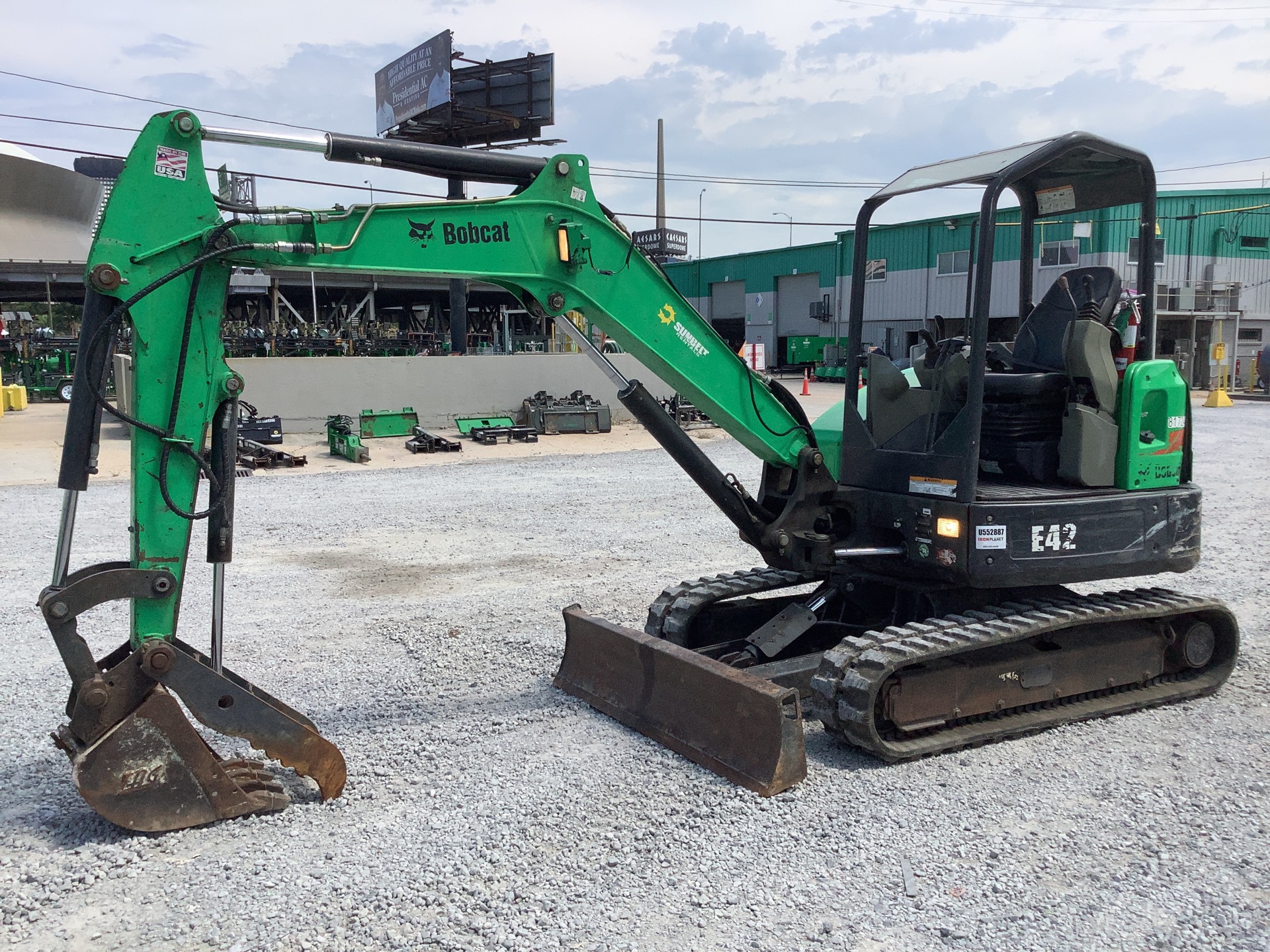 2016 Bobcat E42 Mini Excavator