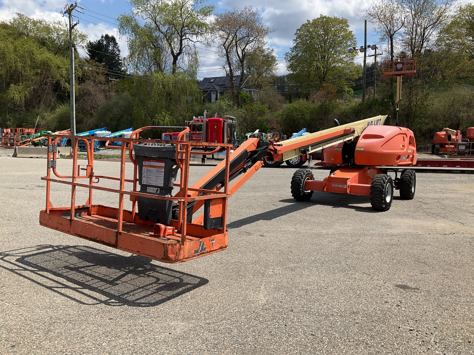 2015 JLG 460SJ 4WD Diesel Telescopic Boom Lift