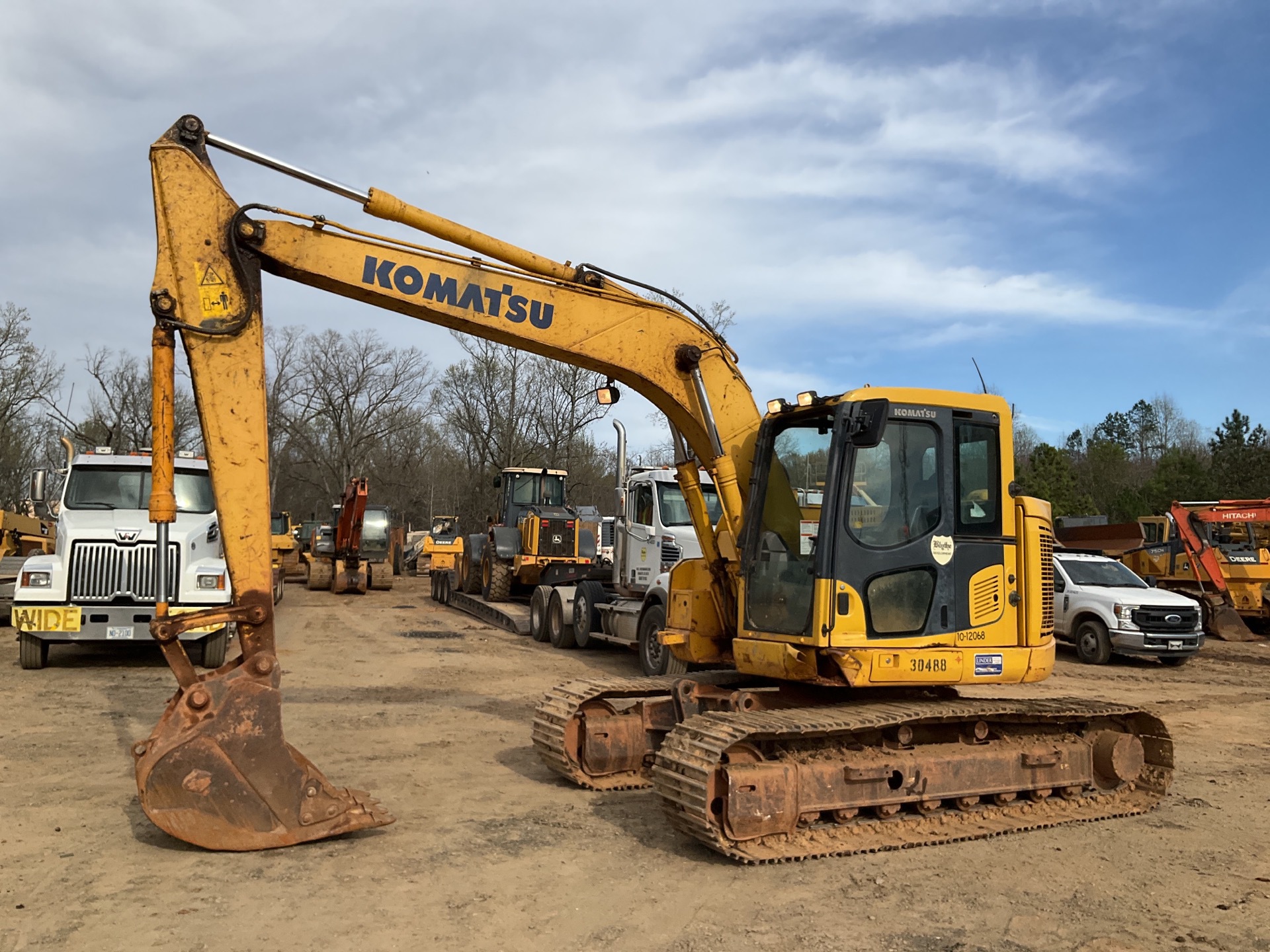 2013 Komatsu PC138USLC-10 Tracked Excavator