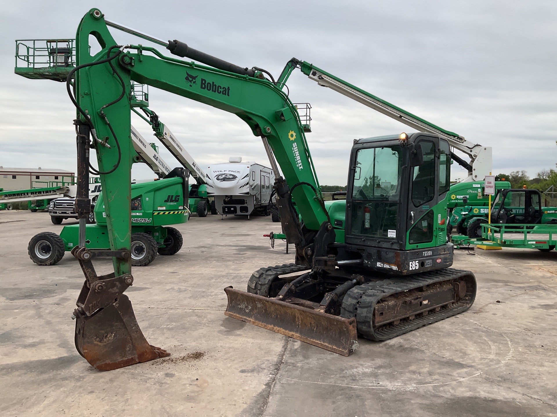 2015 Bobcat E85M Mini Excavator