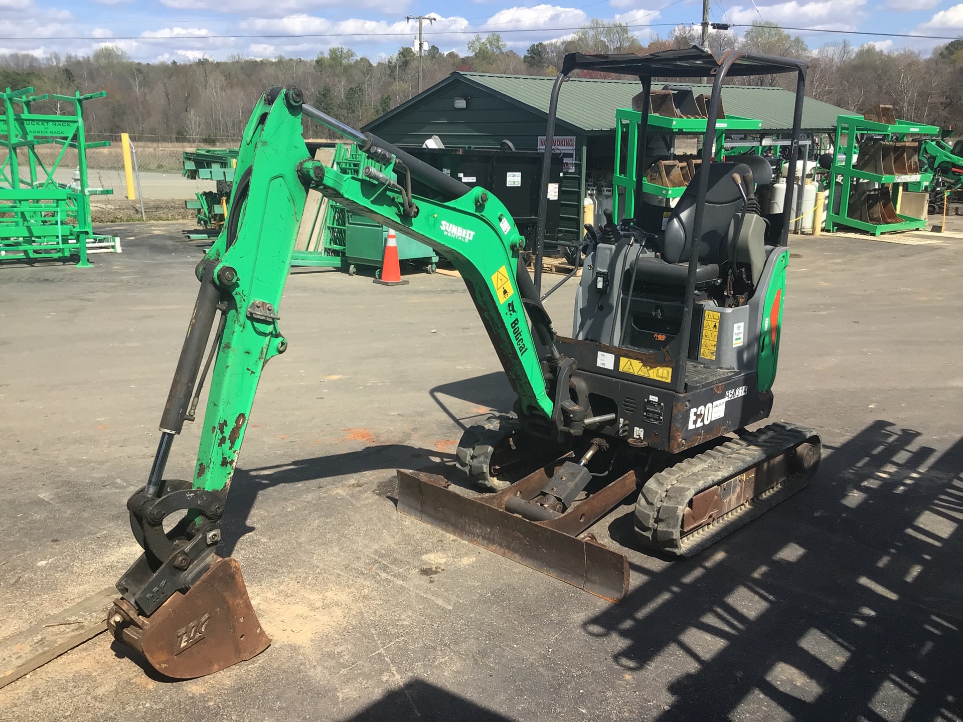 2016 Bobcat E20 Mini Excavator