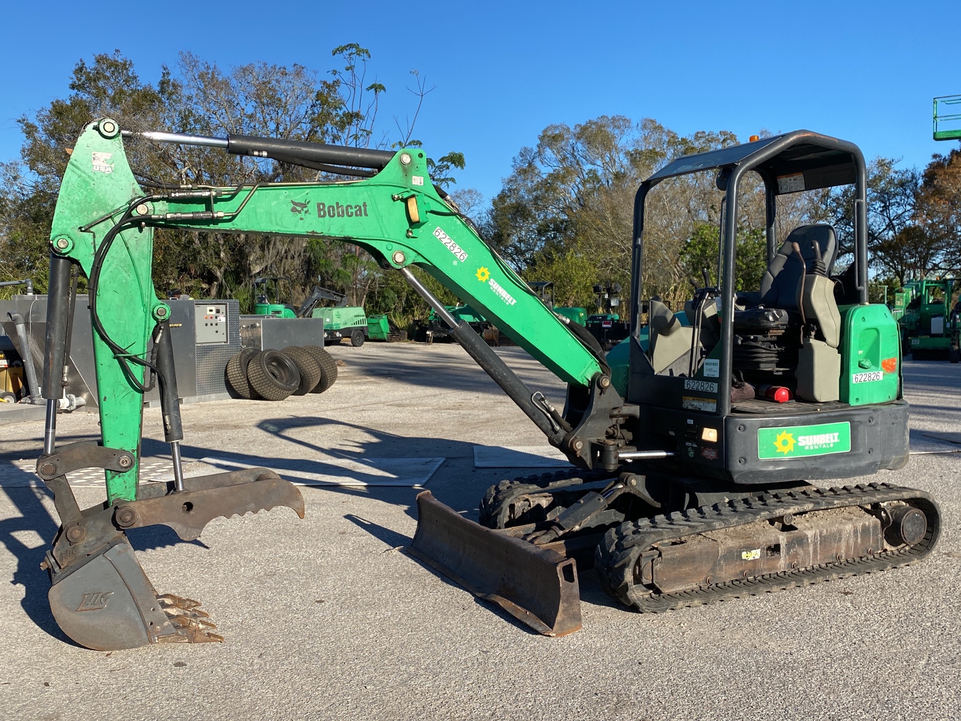 2014 Bobcat E42 Mini Excavator