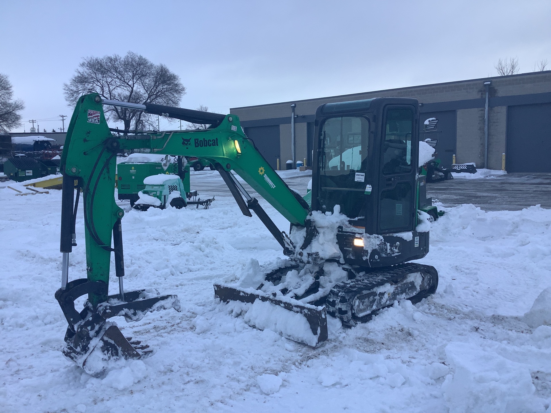 2016 Bobcat E32i Mini Excavator