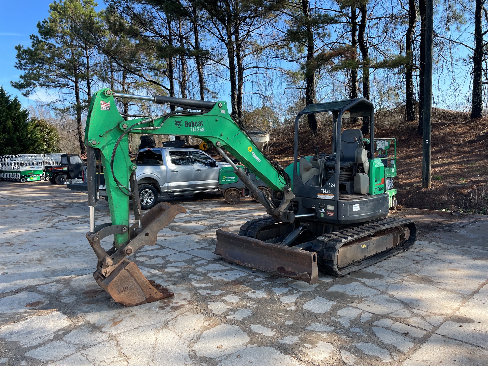 2015 Bobcat E45 Mini Excavator