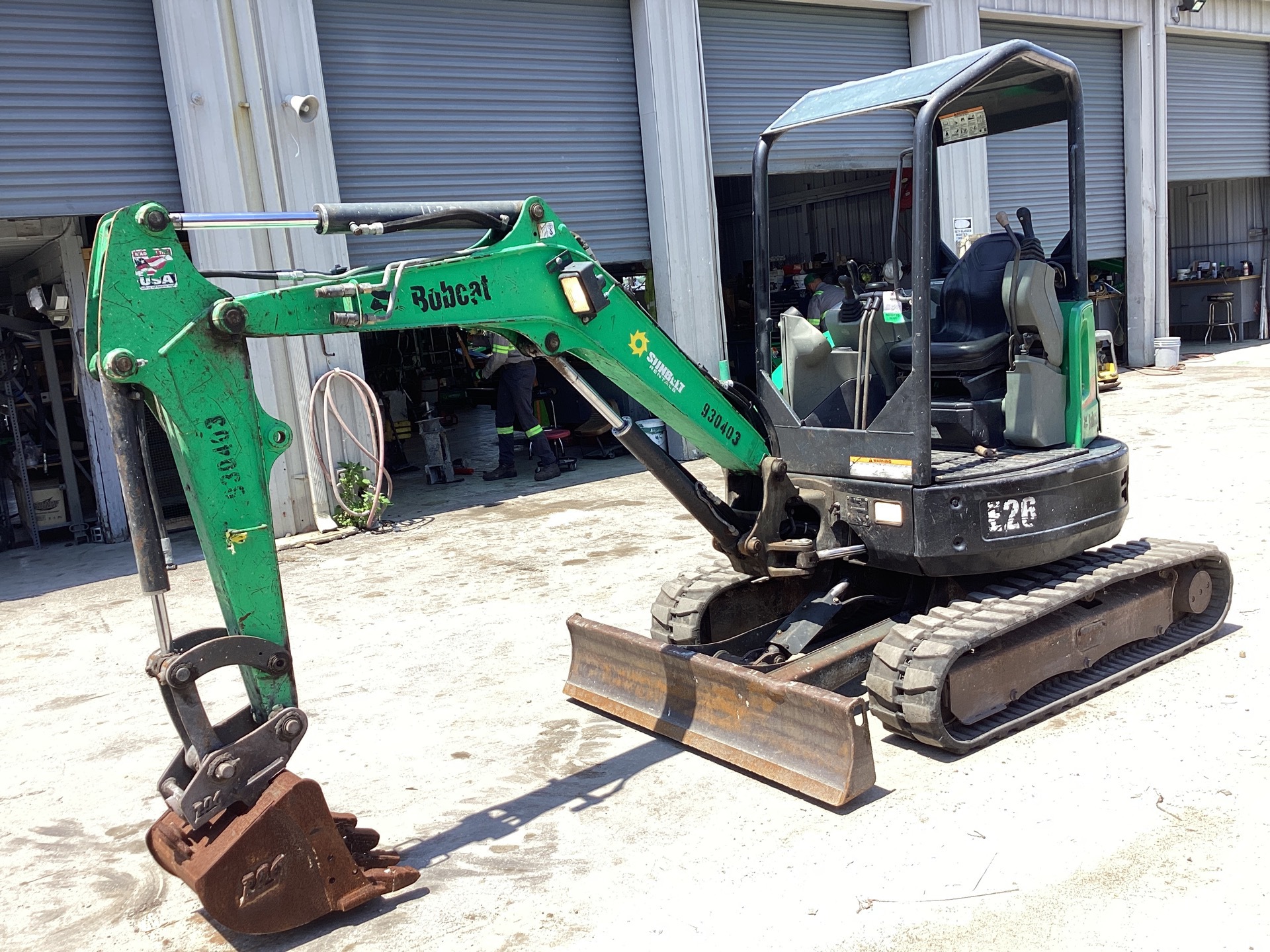 2016 Bobcat E26 Mini Excavator