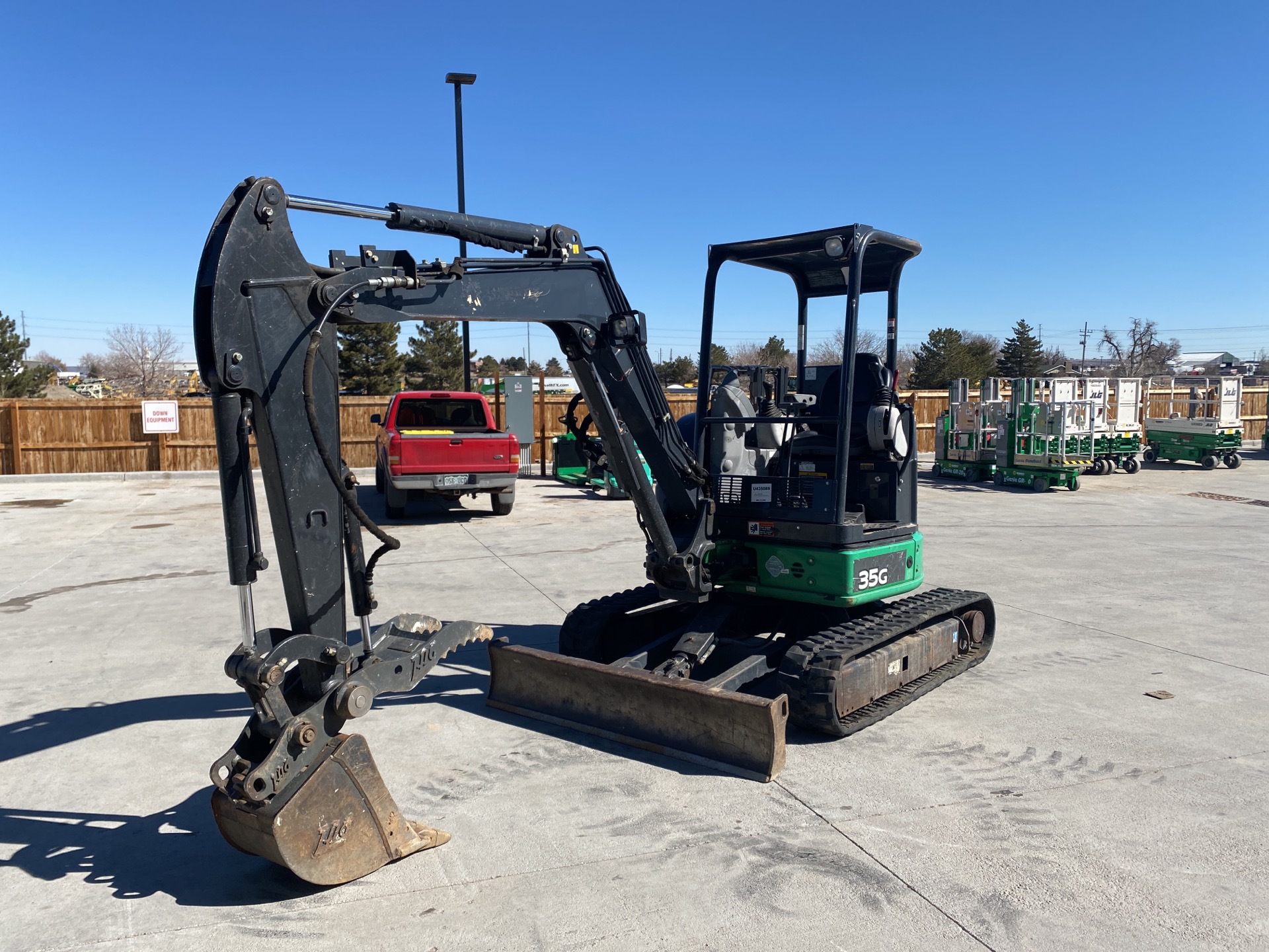 2016 John Deere 35G Mini Excavator