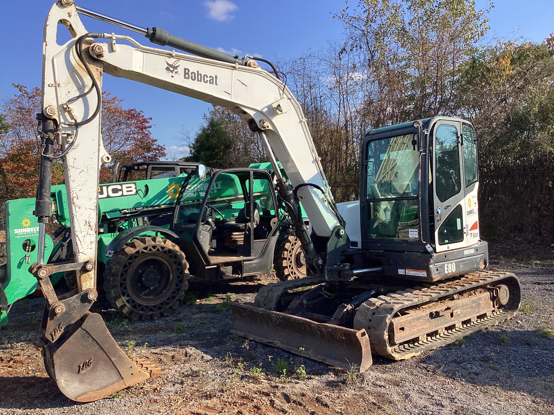 2013 Bobcat E80 Mini Excavator