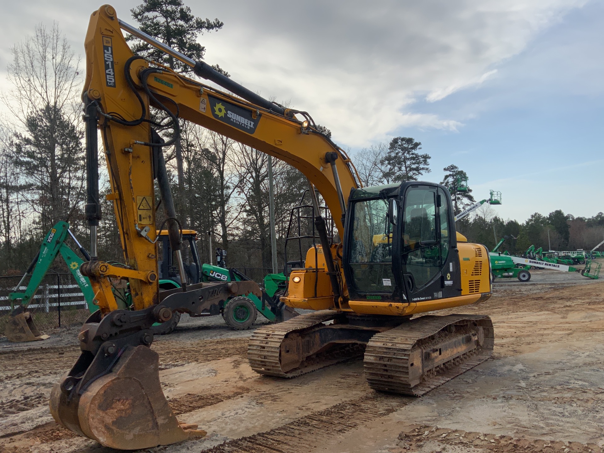 2016 JCB JS145LCT4F Tracked Excavator