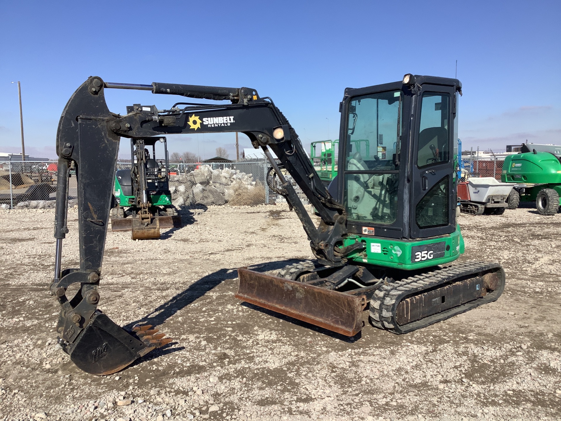 2015 John Deere 35G Mini Excavator