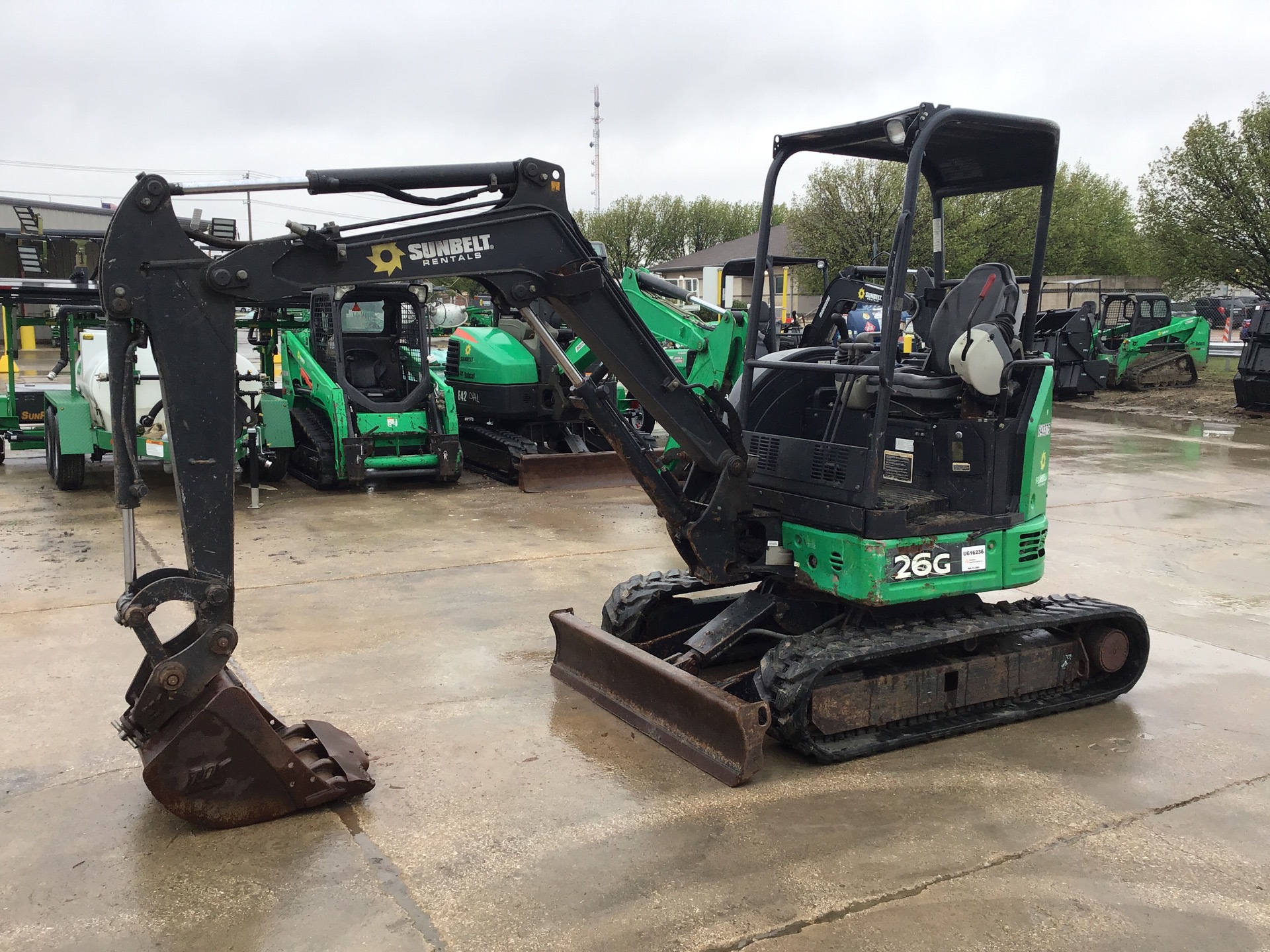 2016 John Deere 26G Mini Excavator