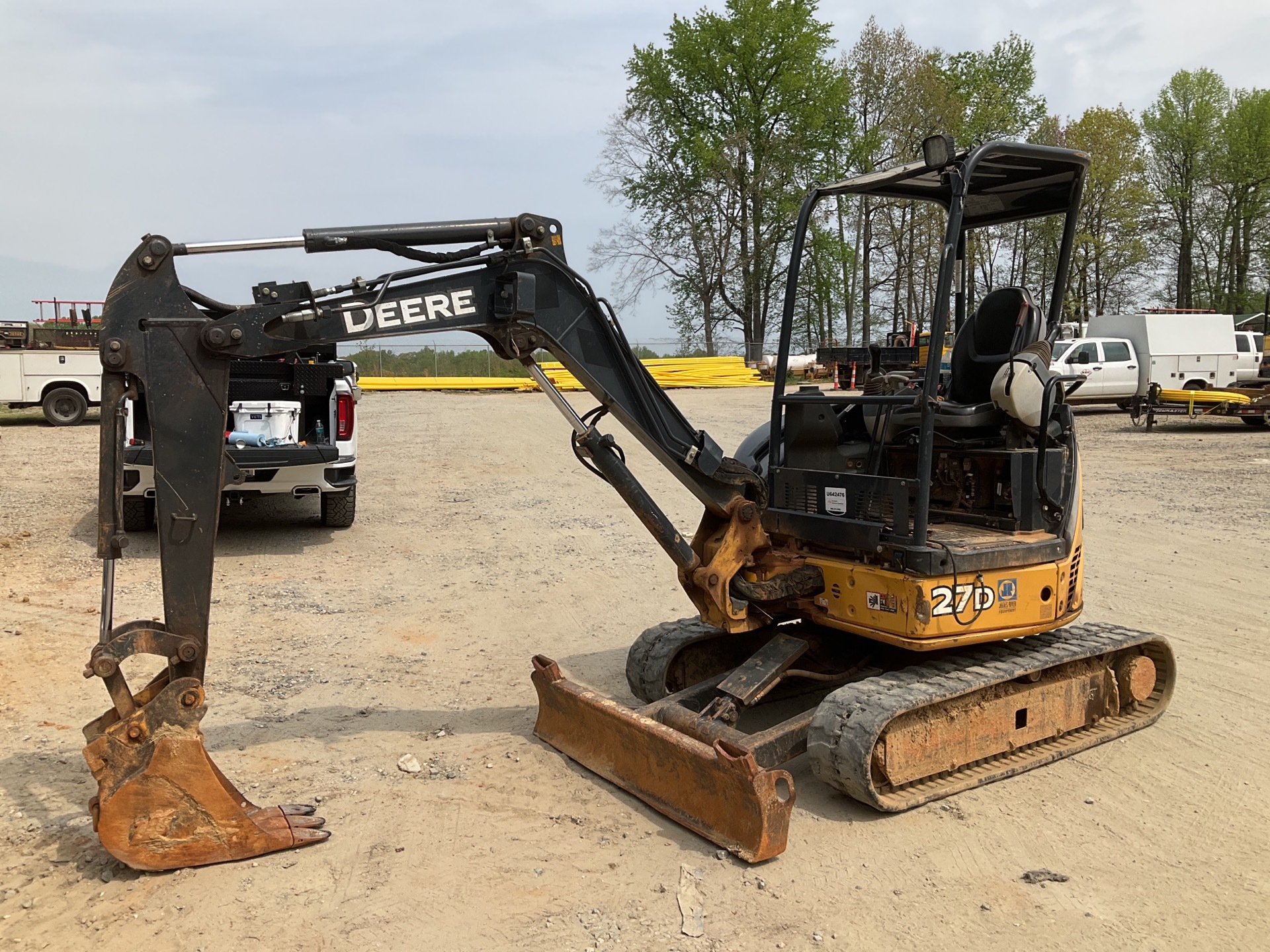 2015 John Deere 27D Mini Excavator