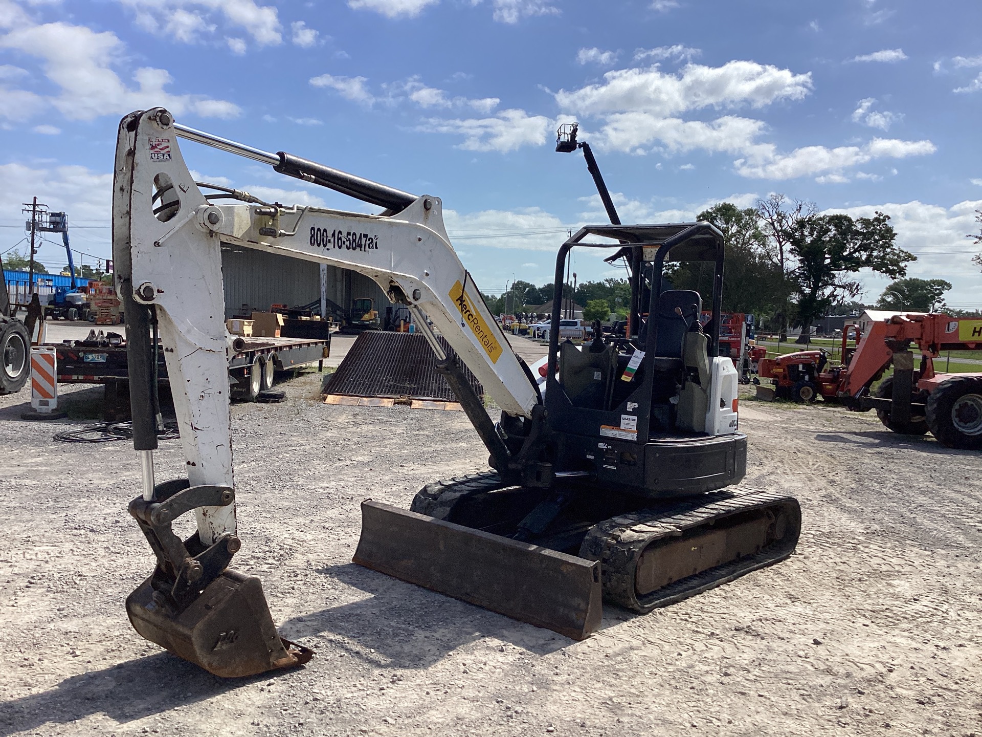 2017 Bobcat E50 Mini Excavator