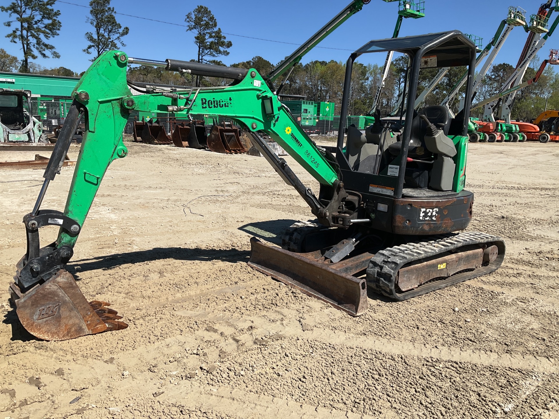 2016 Bobcat E26 Mini Excavator