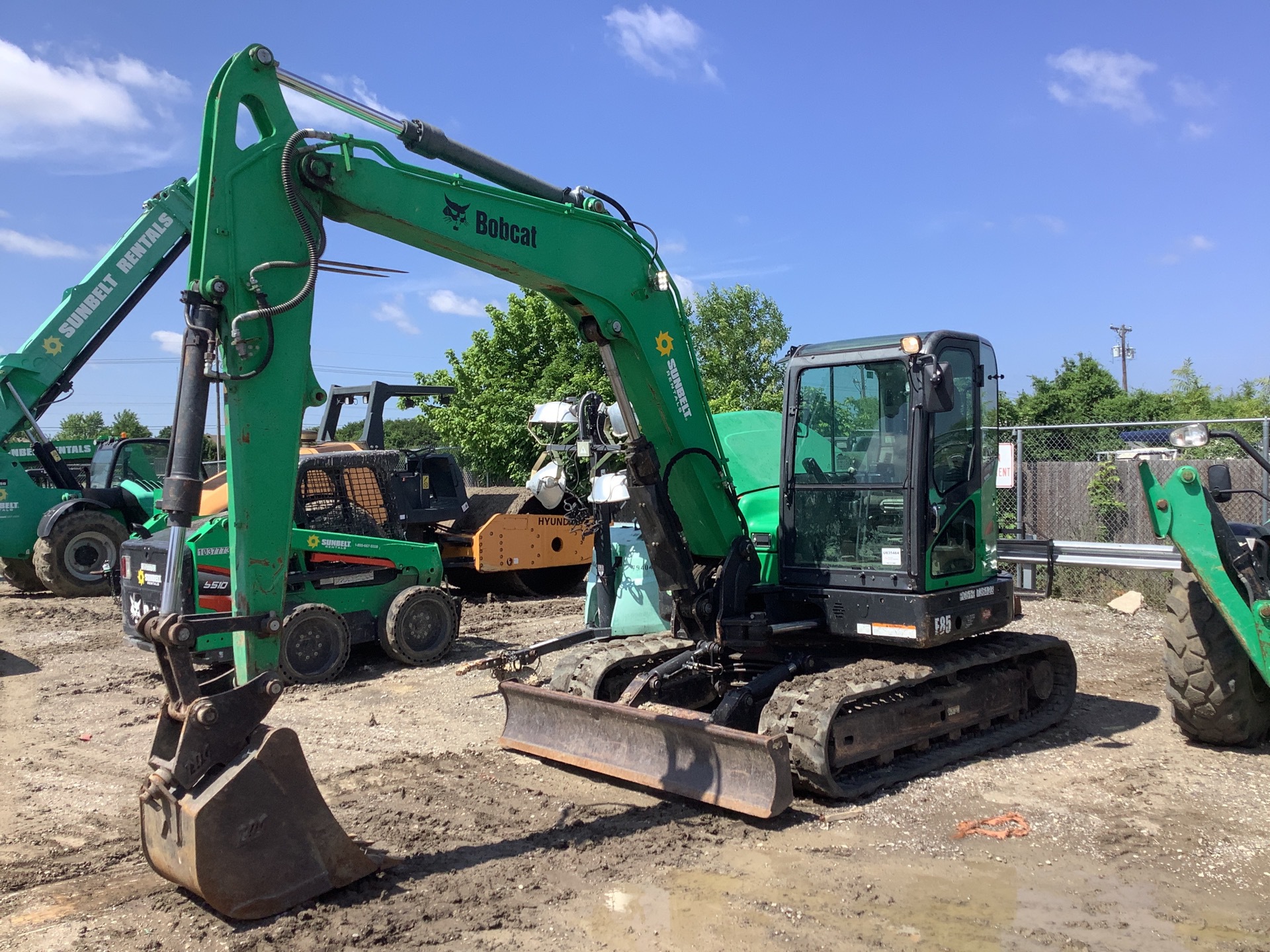 2015 Bobcat E85 Mini Excavator