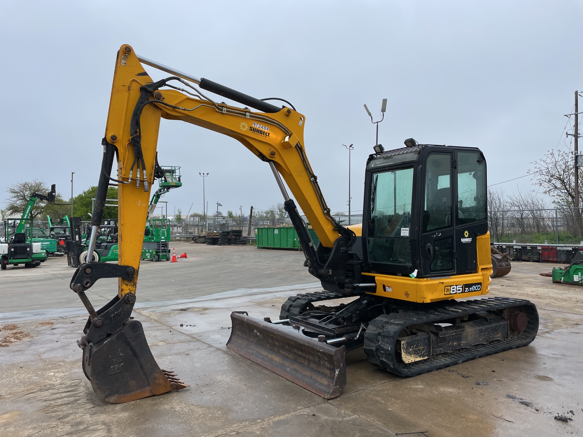 2017 JCB 85Z-1 Mini Excavator