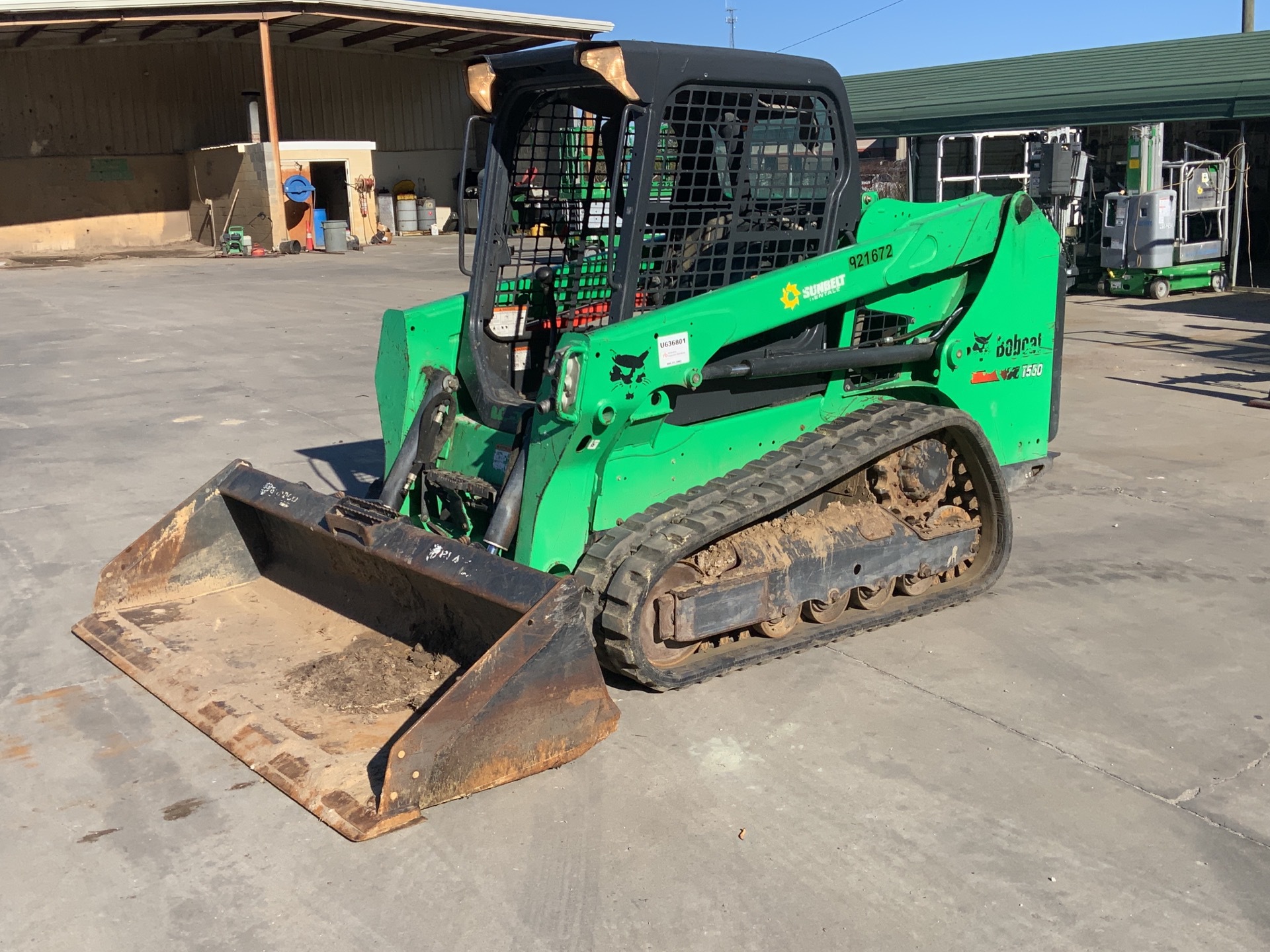 2016 Bobcat T550 Compact Track Loader