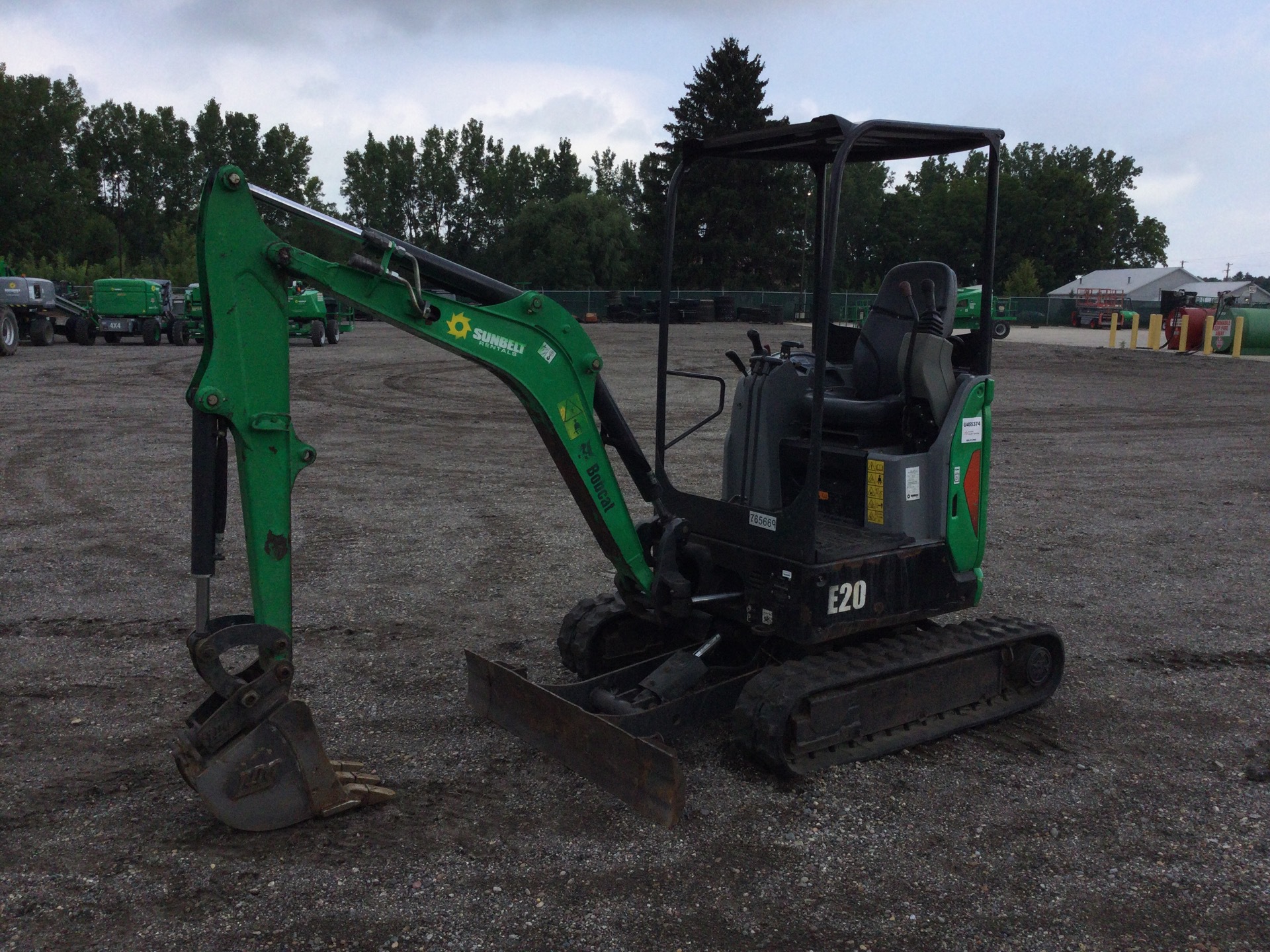 2015 Bobcat E20 Mini Excavator