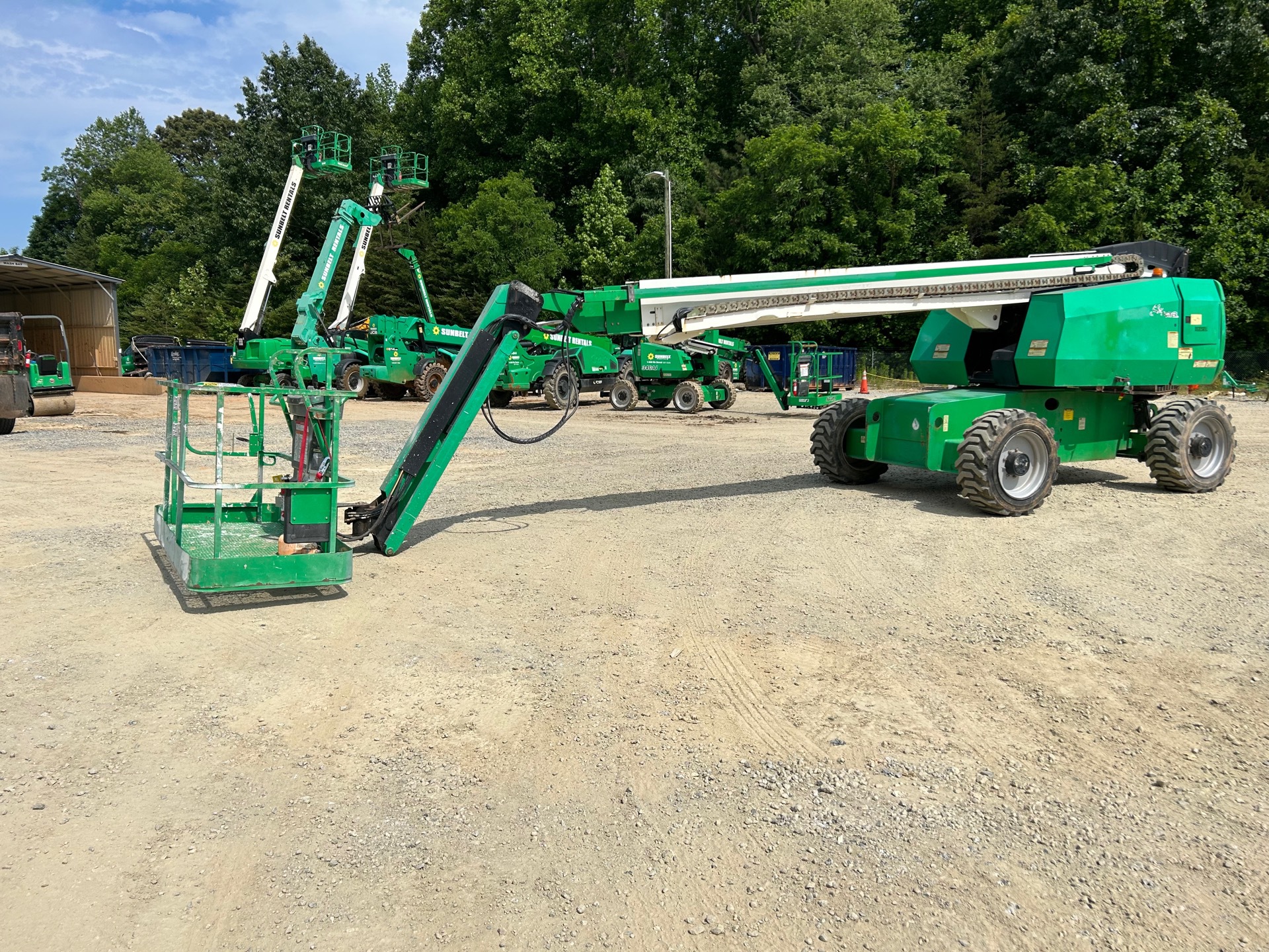 2014 JLG 660SJ 4WD Diesel Telescopic Boom Lift