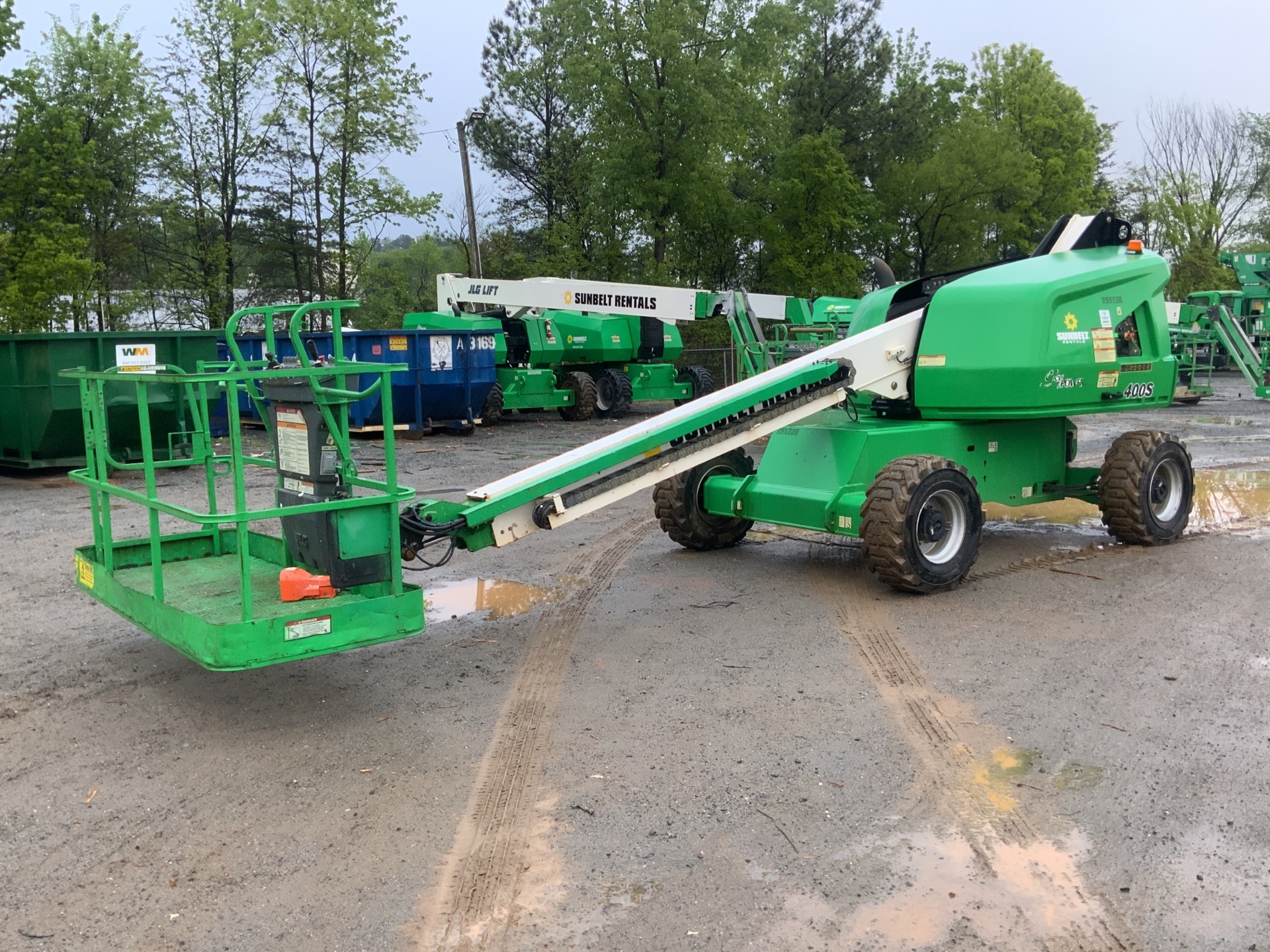 2015 JLG 400S 4WD Diesel Telescopic Boom Lift