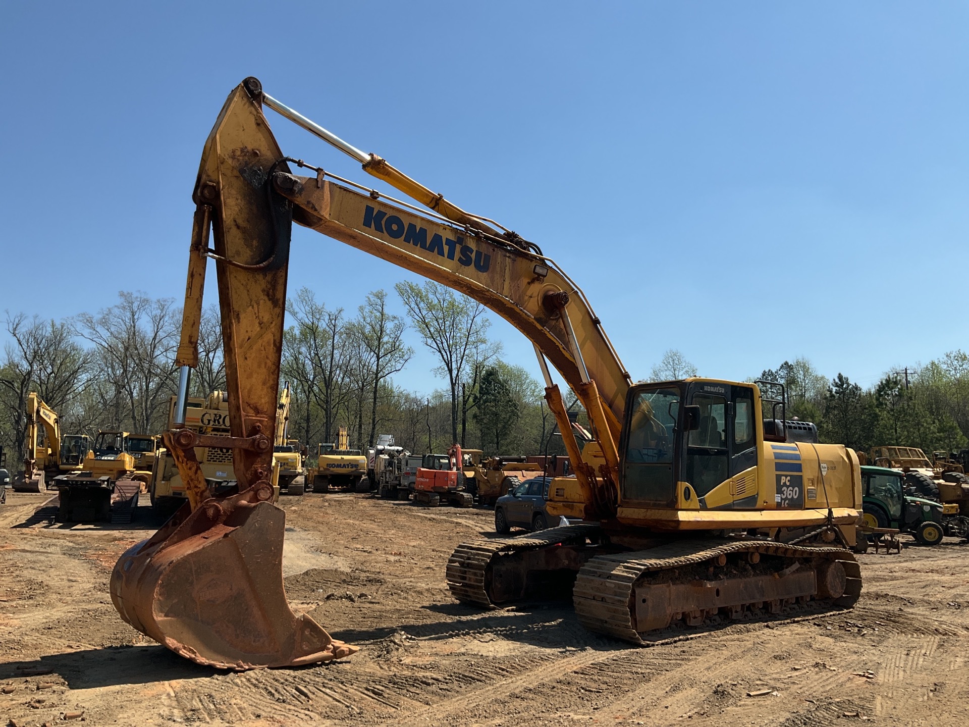 2012 Komatsu PC360LC-10 Tracked Excavator