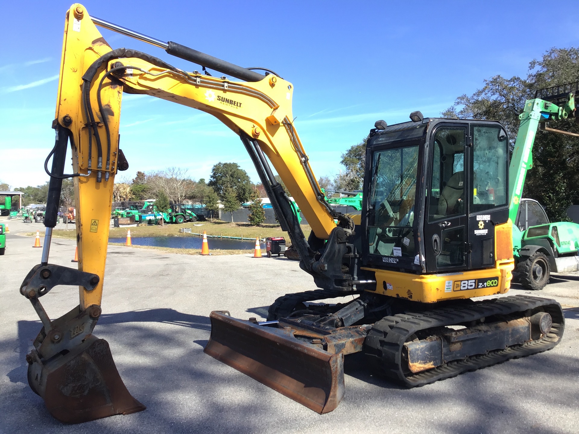 2017 JCB 85Z-1 Eco Mini Excavator