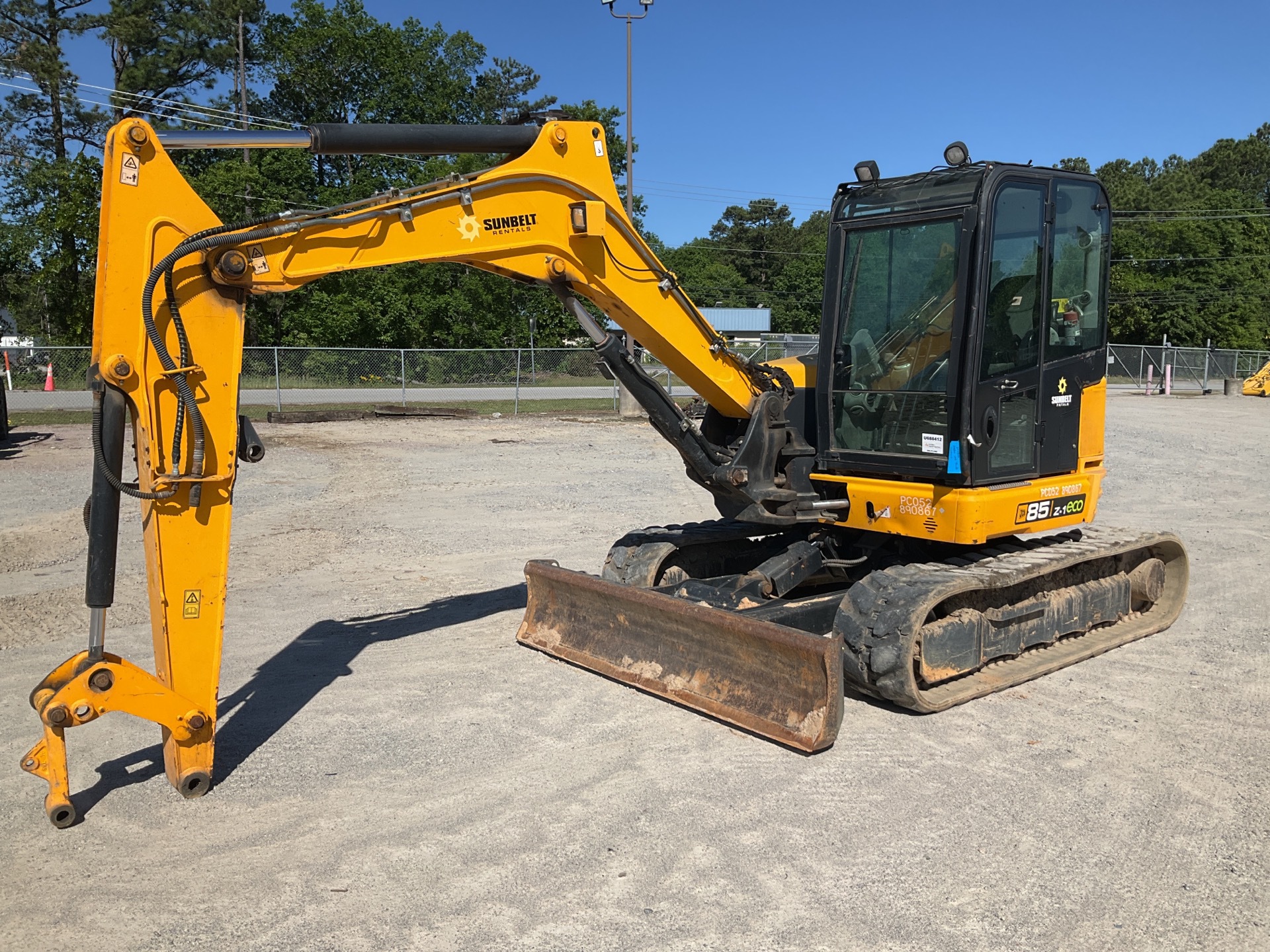 2016 JCB 85Z-1 Mini Excavator