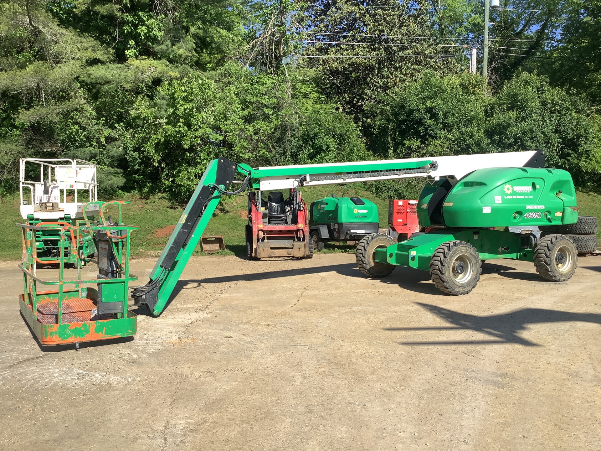 2015 JLG 460SJ 4WD Diesel Telescopic Boom Lift