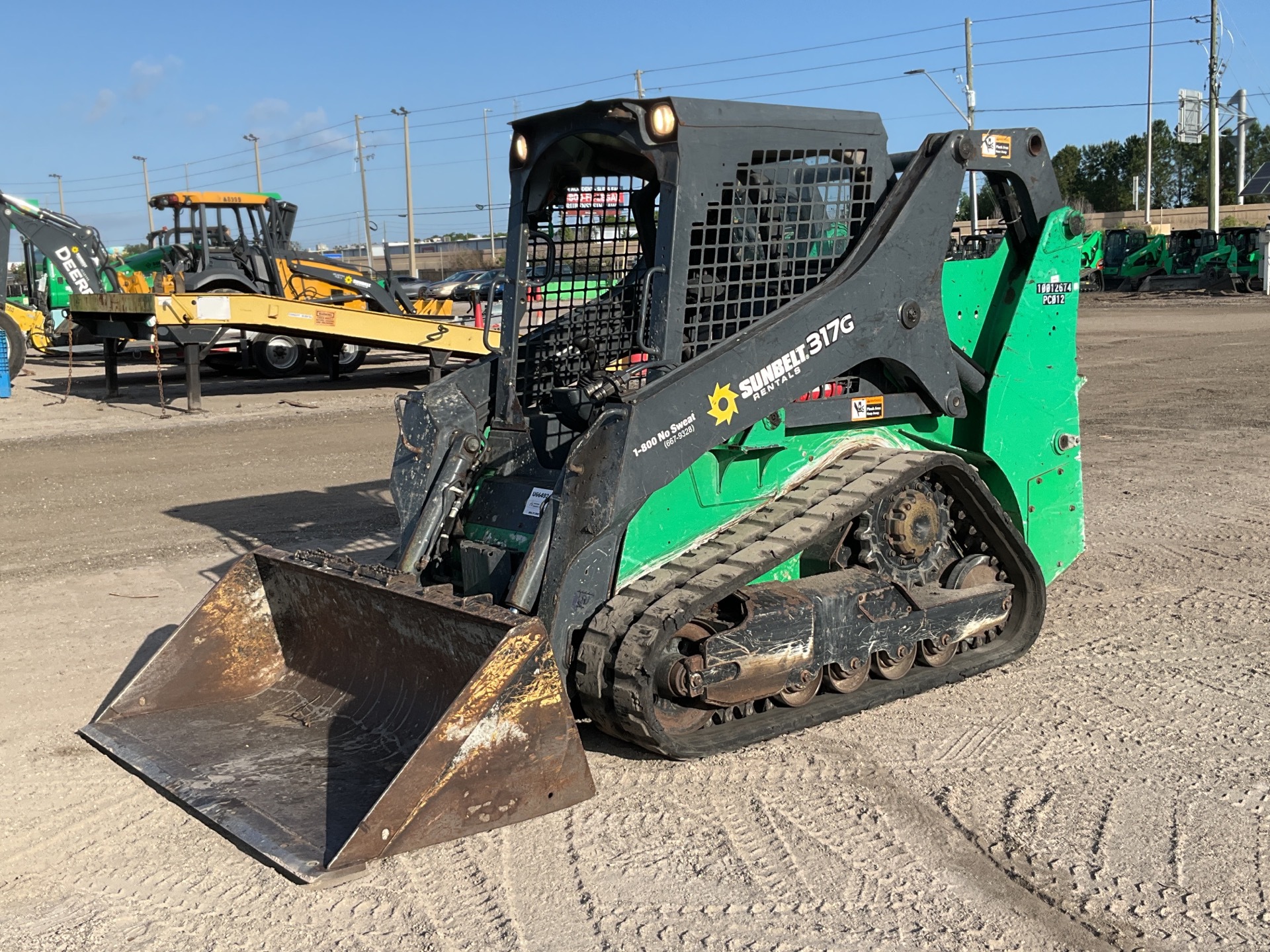 2018 John Deere 317G Compact Track Loader